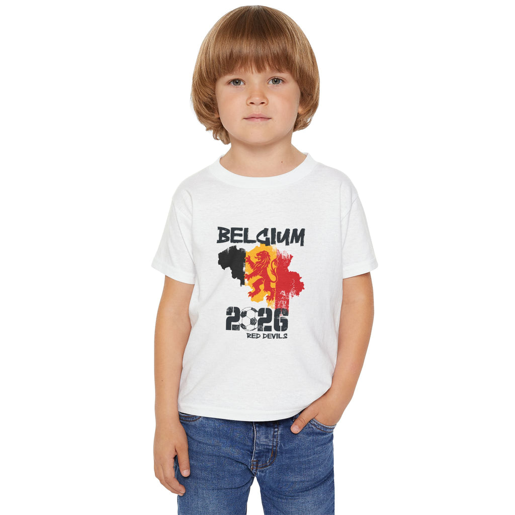 Belgium 2026 Red Devils Lion Vlaanderen T-Shirt