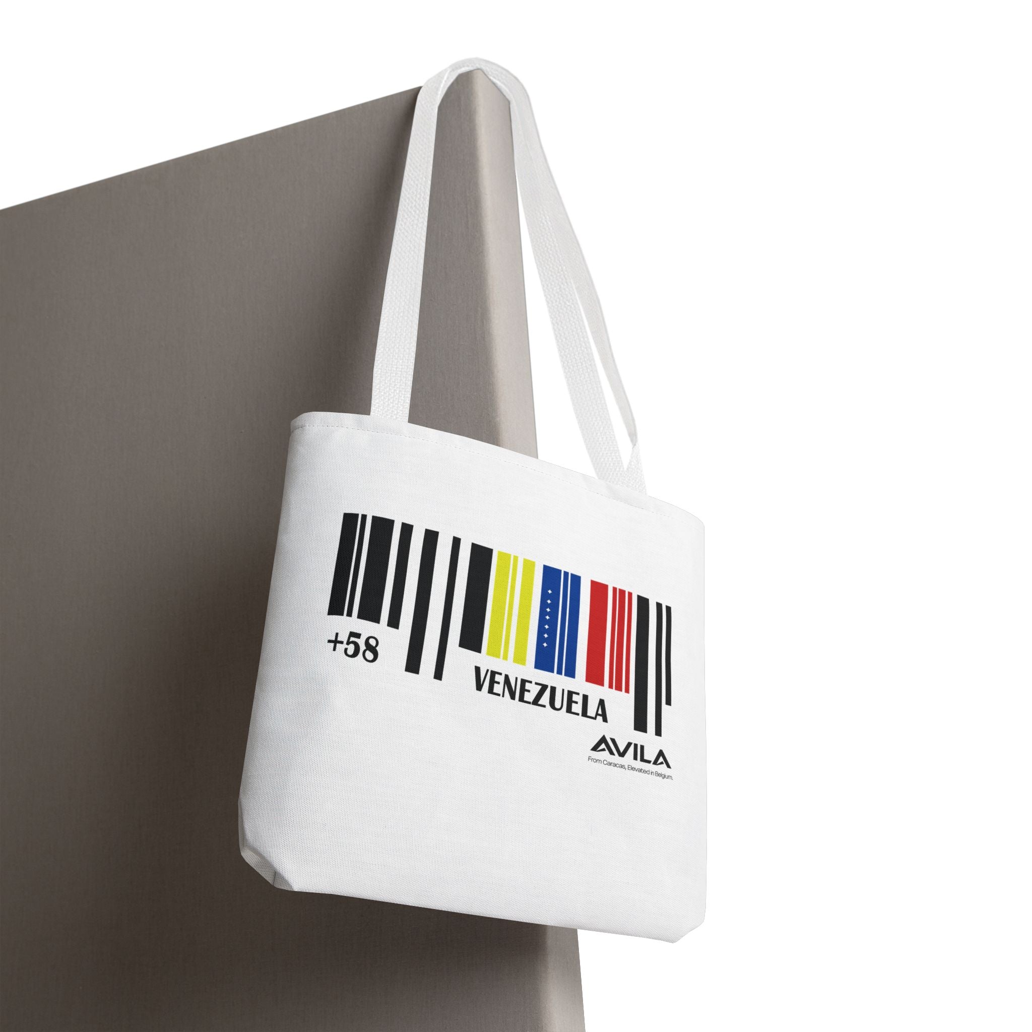 Venezuela Flag Barcode Tote Bag