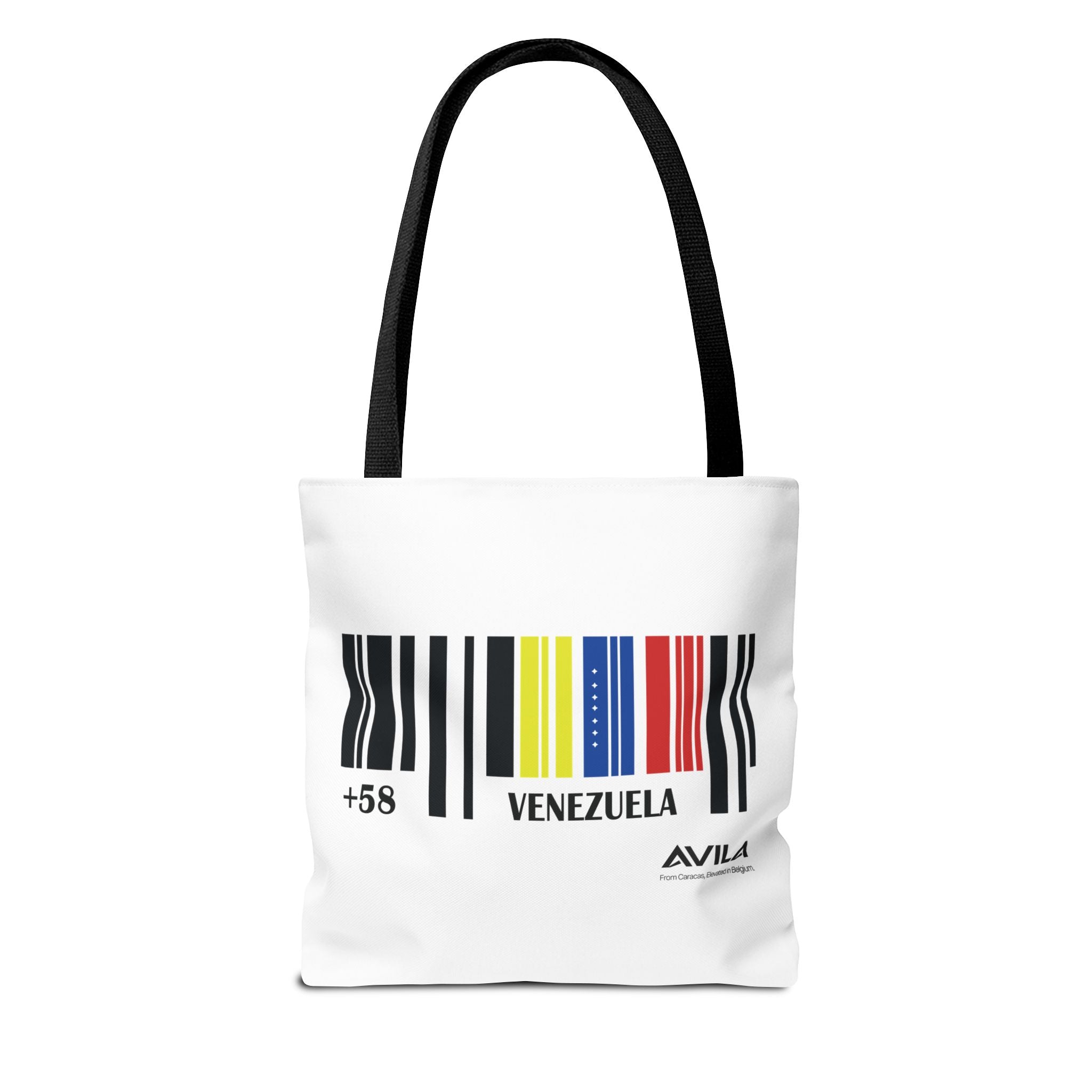 Venezuela Flag Barcode Tote Bag