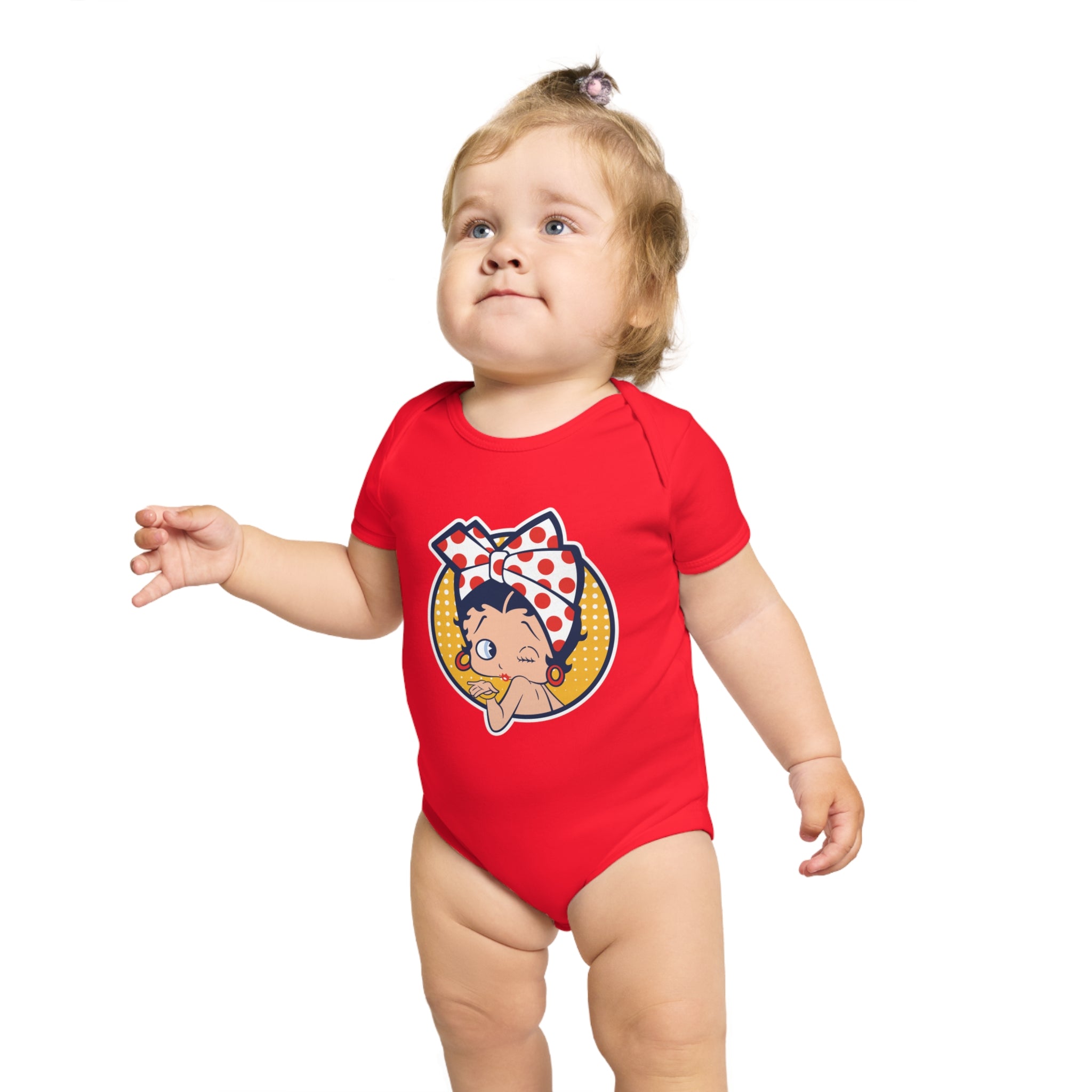 Betty Boop arepa power Baby Bodysuit