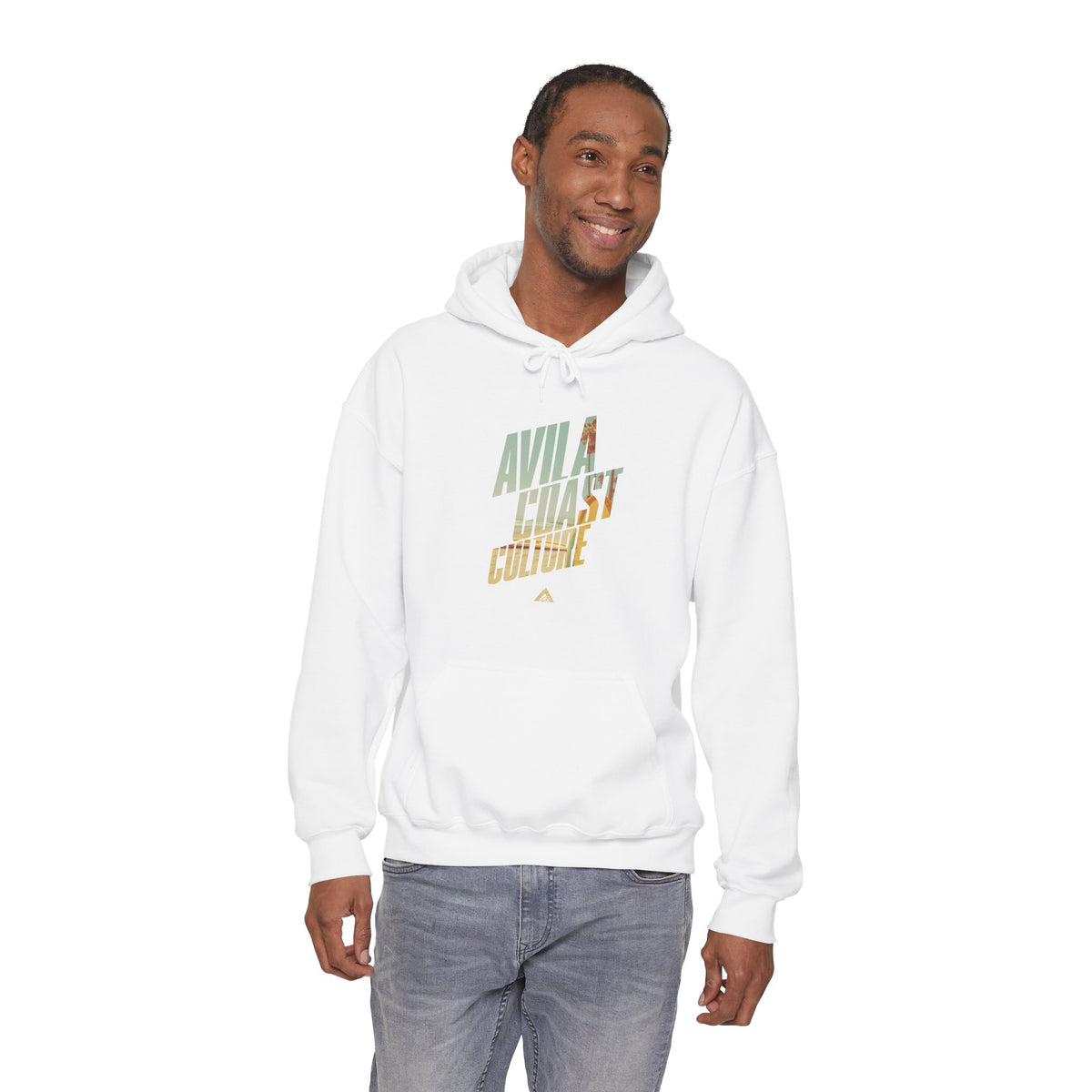Coastal Surf Hoodie — Avila Coast Culture Graphic Pullover
