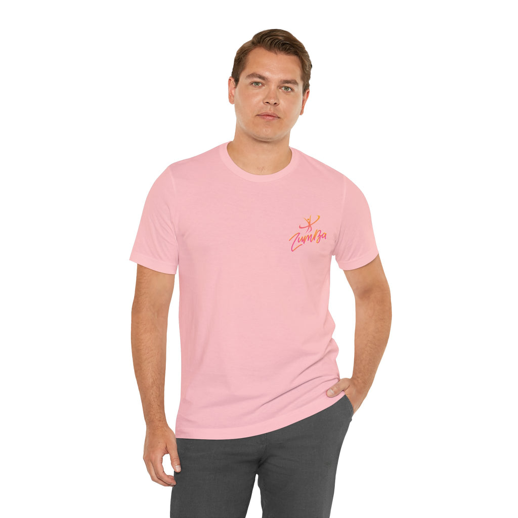 Zumba Dance Script Chest Tee