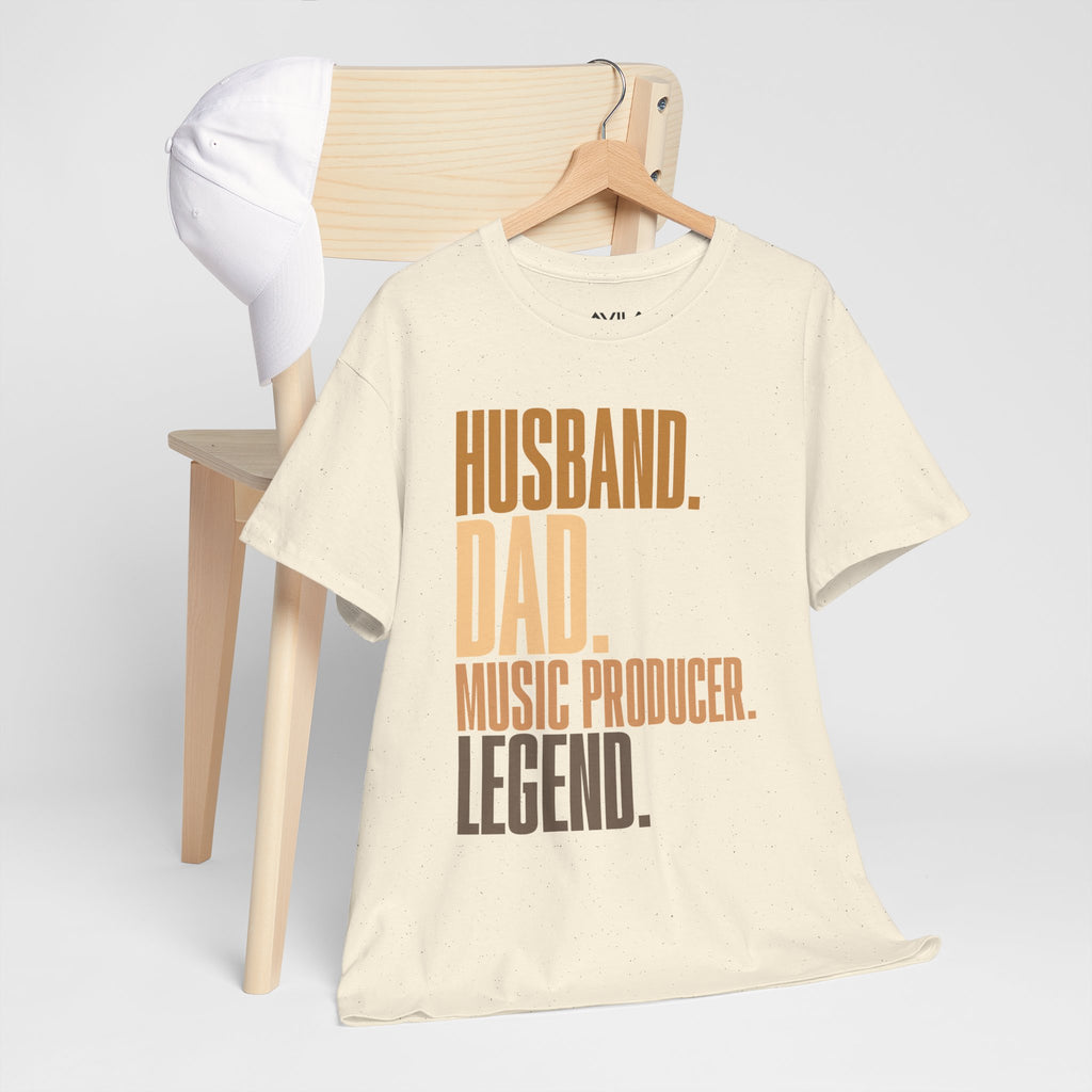 Husband Dad Music Producer Legend T-Shirt