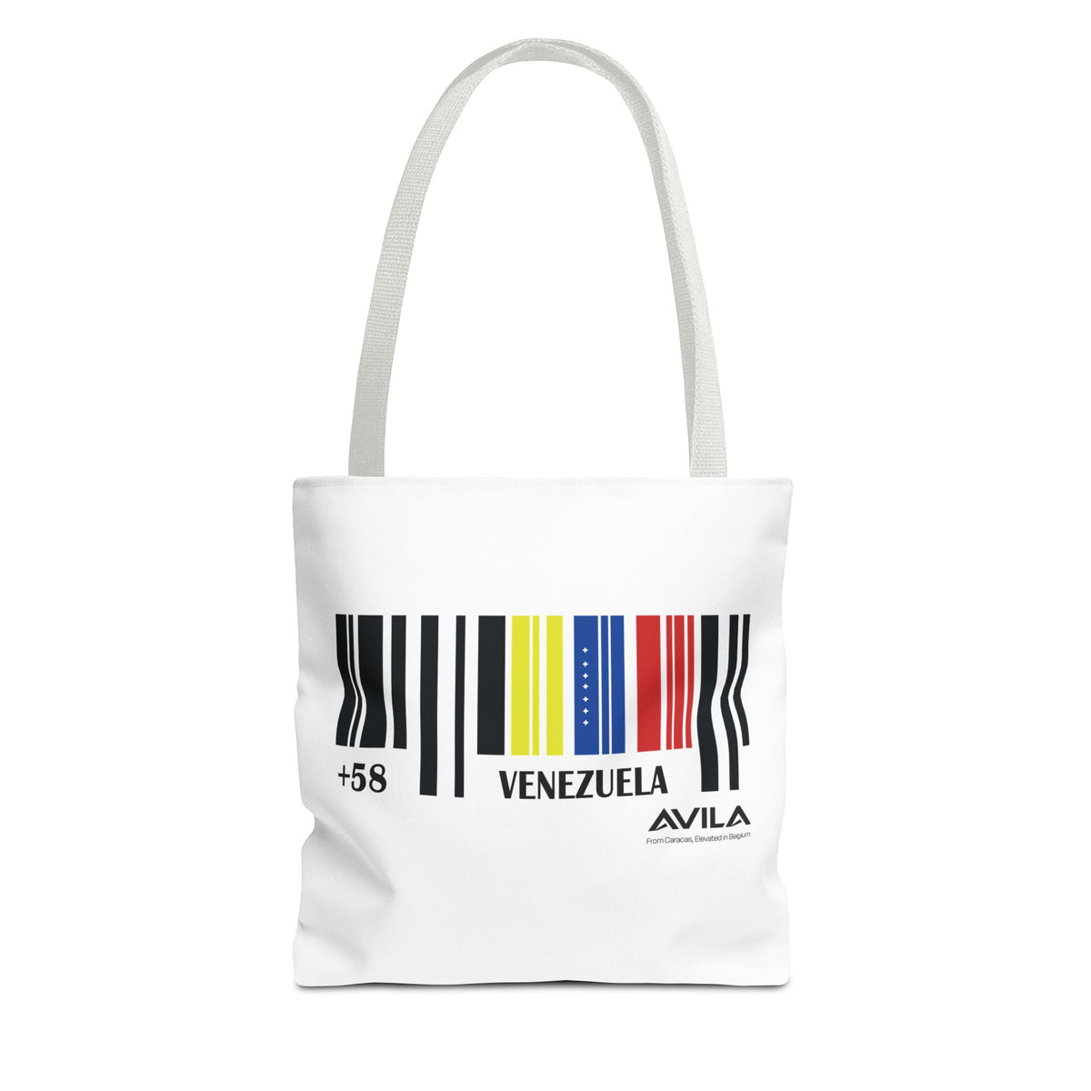 Venezuela Flag Barcode Tote Bag