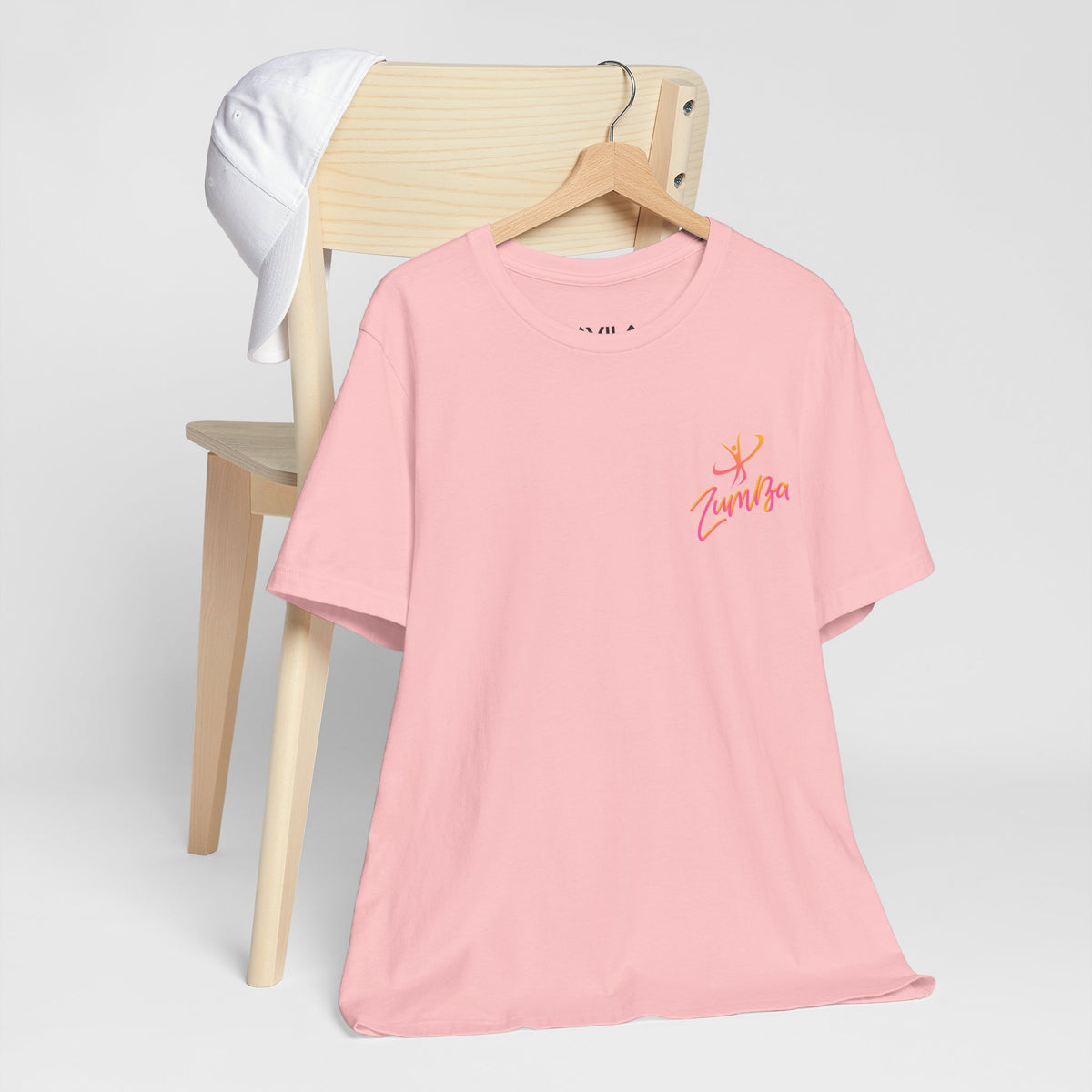 Zumba Dance Script Chest Tee