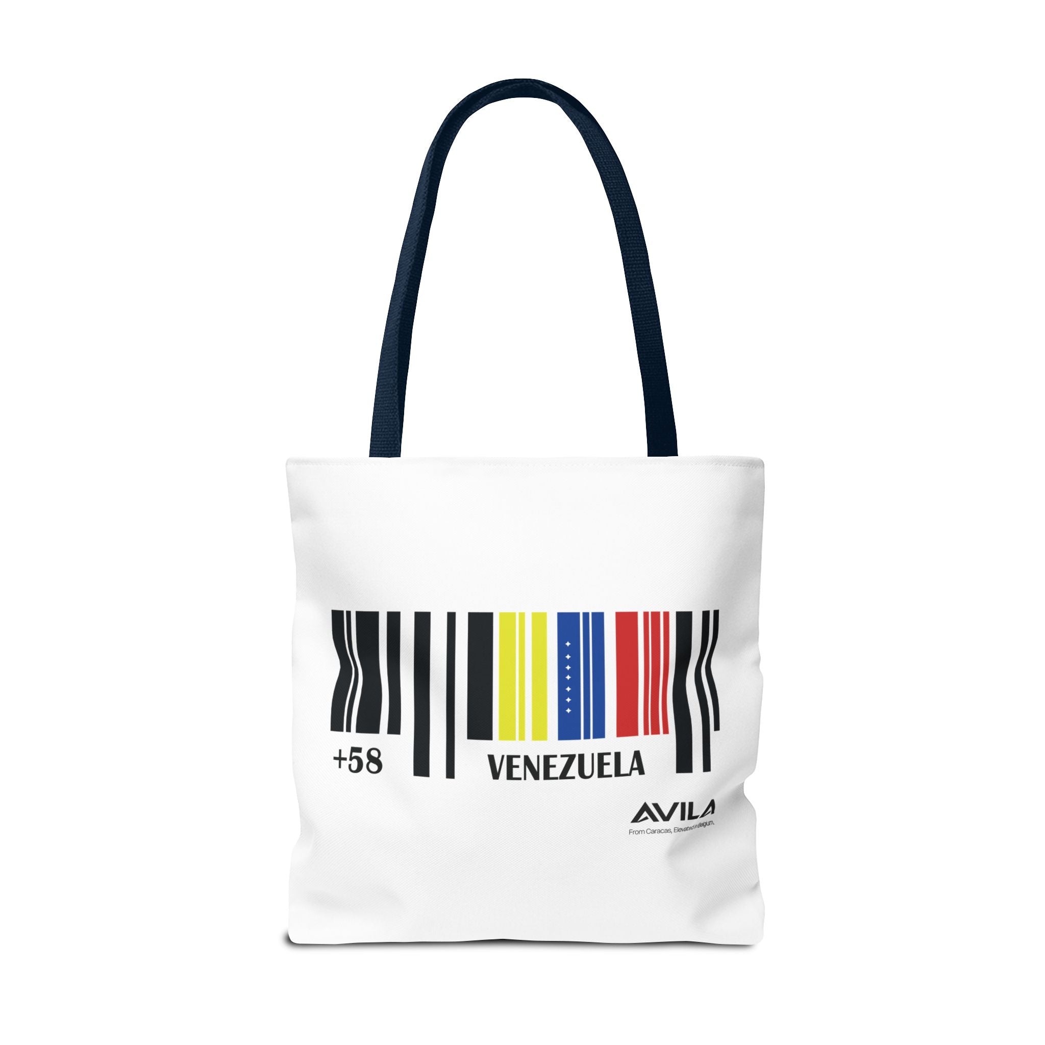 Venezuela Flag Barcode Tote Bag