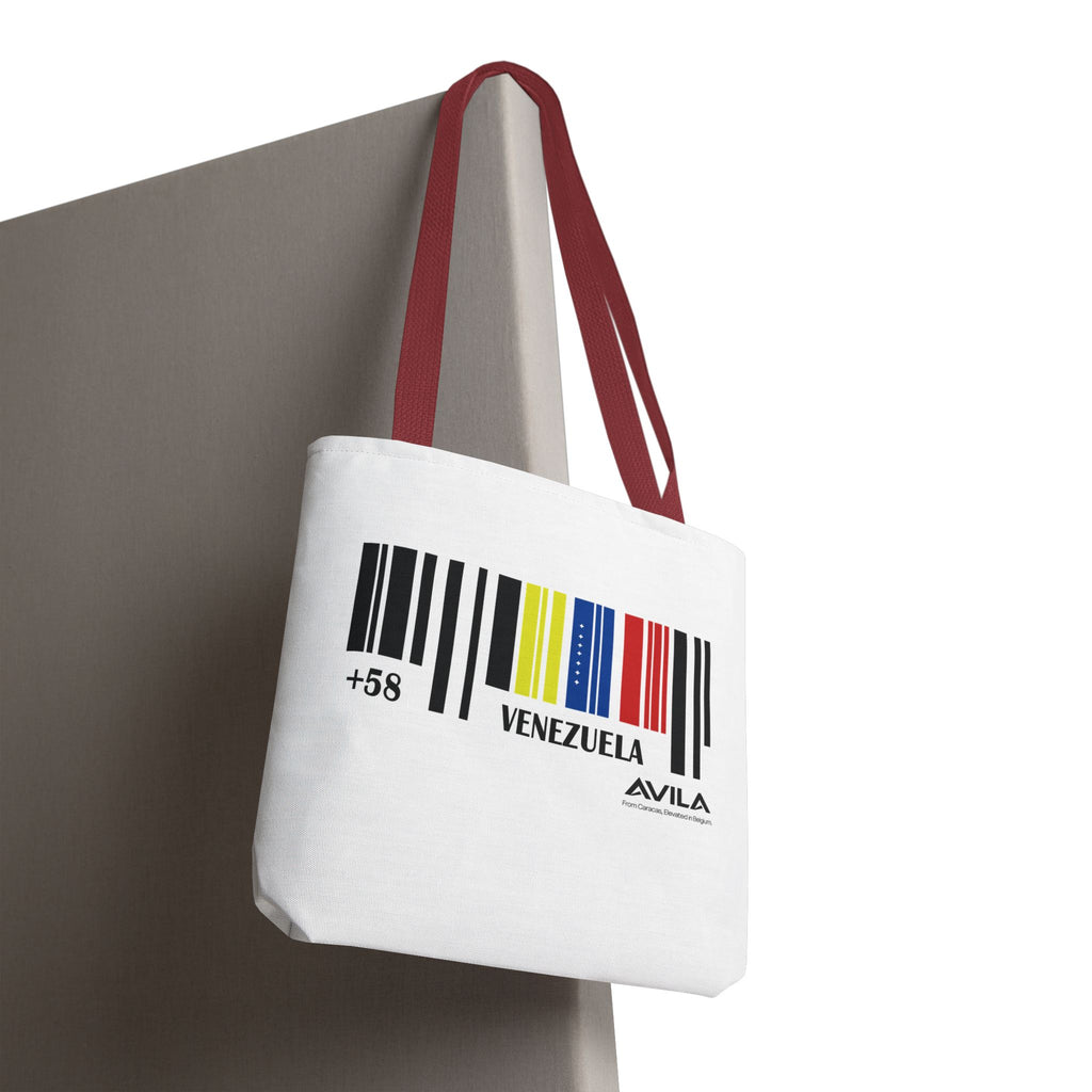 Venezuela Flag Barcode Tote Bag