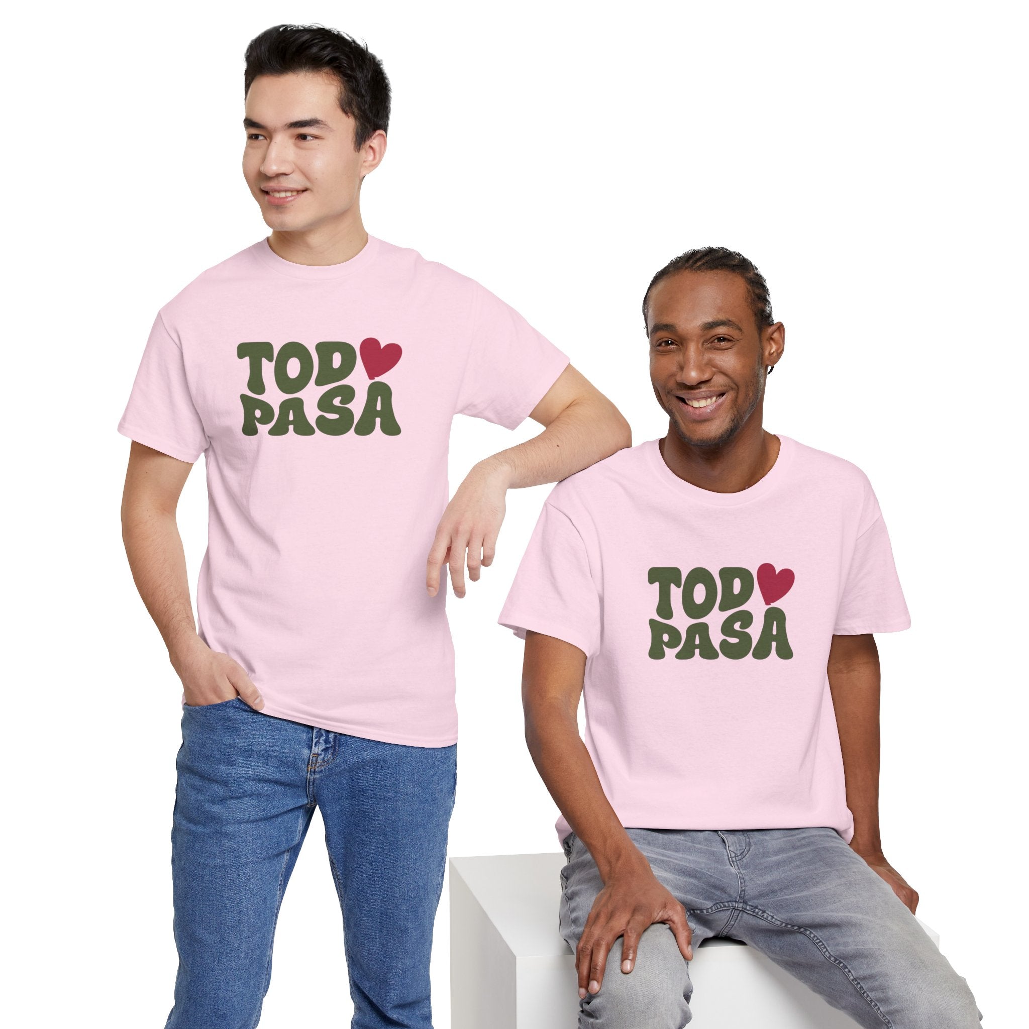 Todo Pasa Heart T‑Shirt Unisex