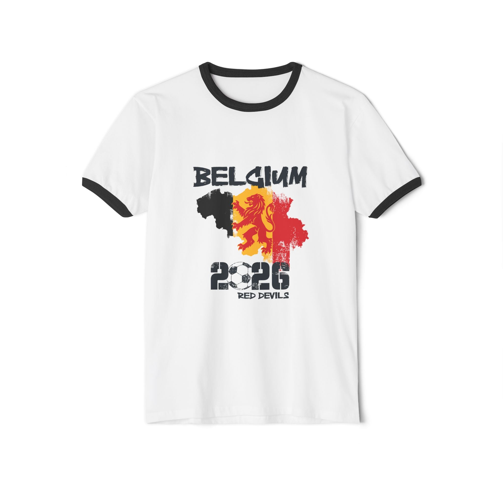 Belgium Red Devils Ringer T-Shirt