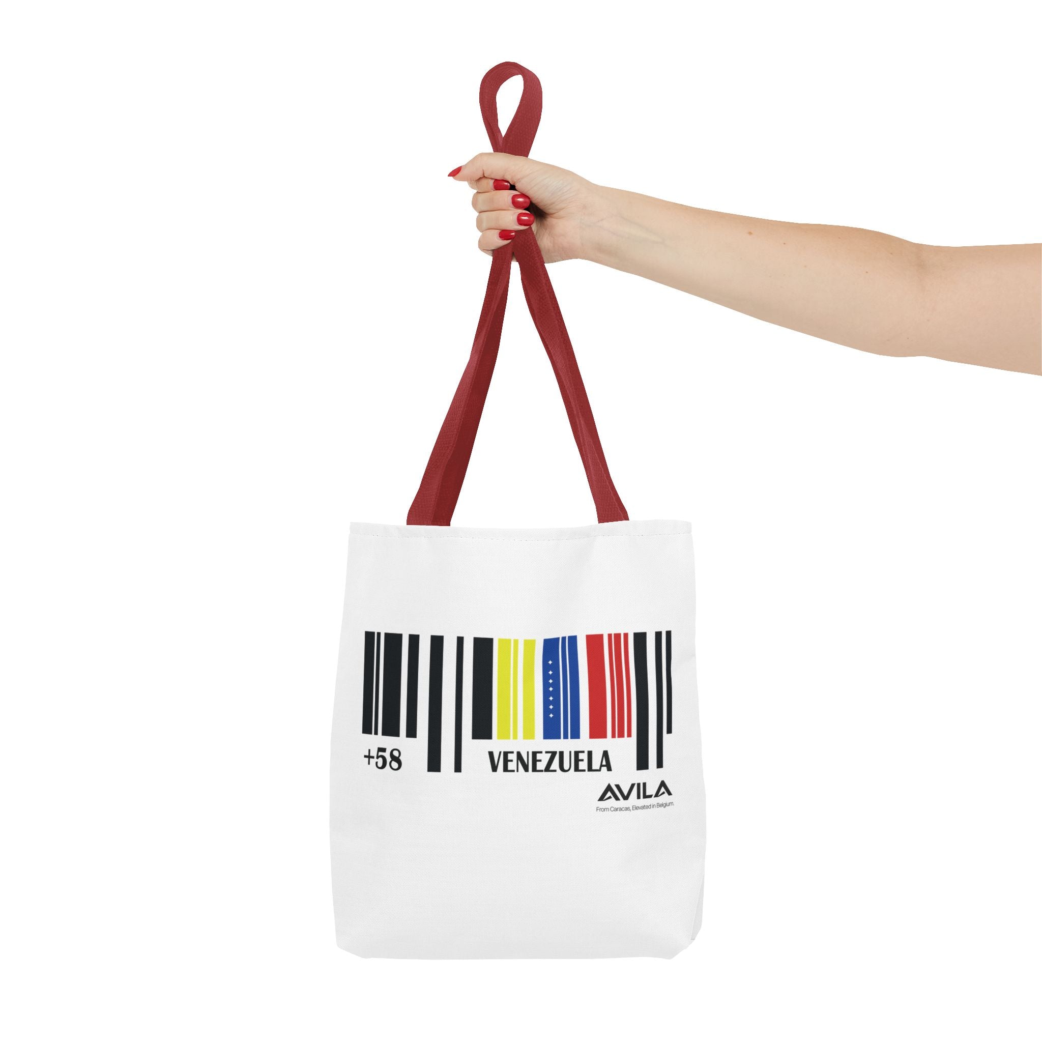 Venezuela Flag Barcode Tote Bag