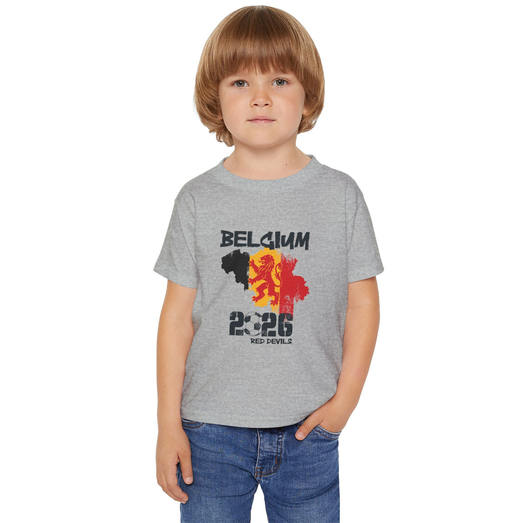Belgium 2026 Red Devils Lion Vlaanderen T-Shirt