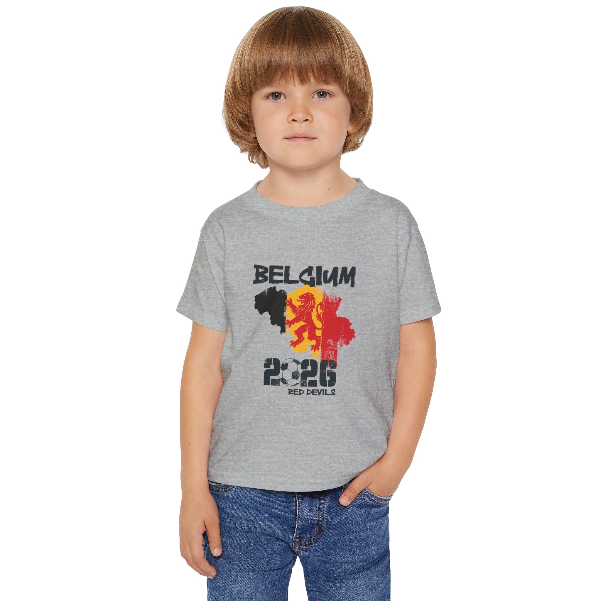 Belgium 2026 Red Devils Lion Vlaanderen T-Shirt