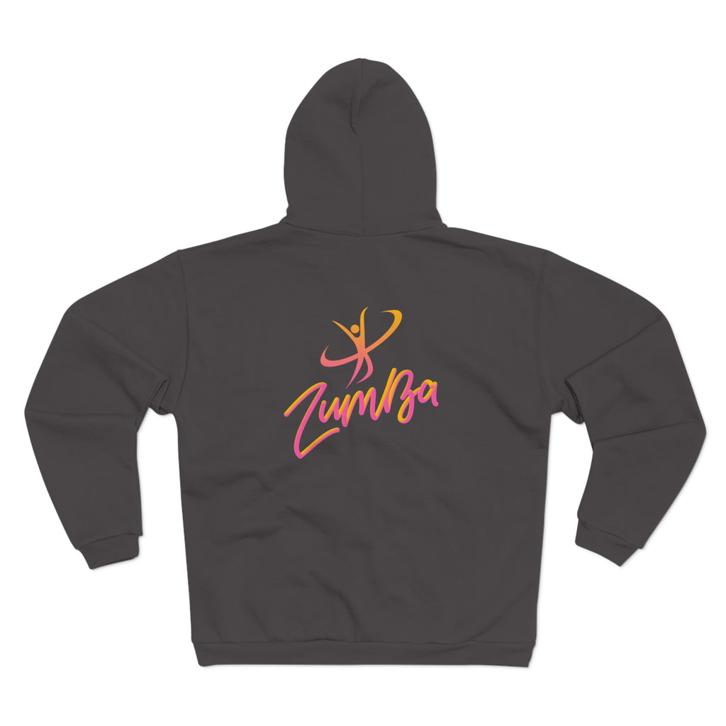 Zumba Zip Hoodie — Dance Fitness Hooded Jacket