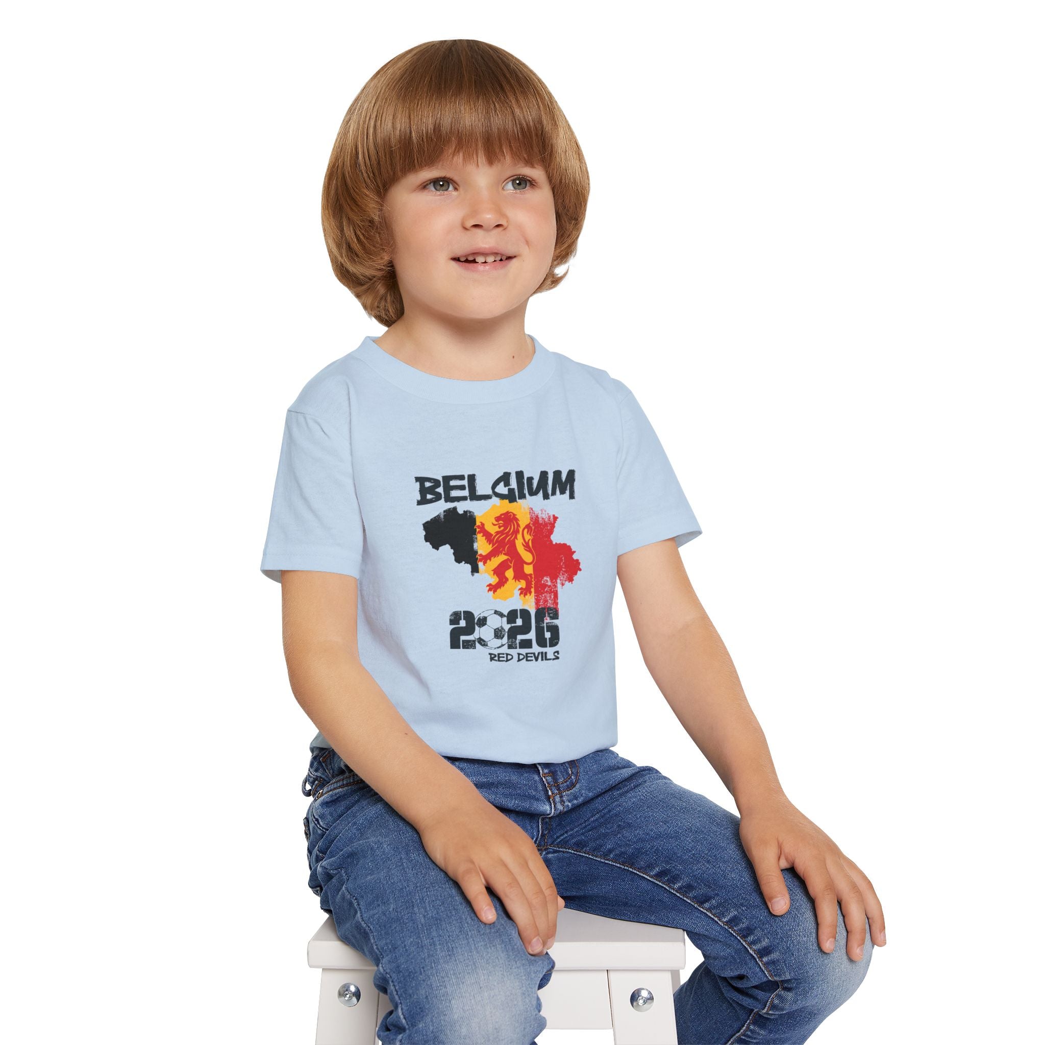 Belgium 2026 Red Devils Lion Vlaanderen T-Shirt