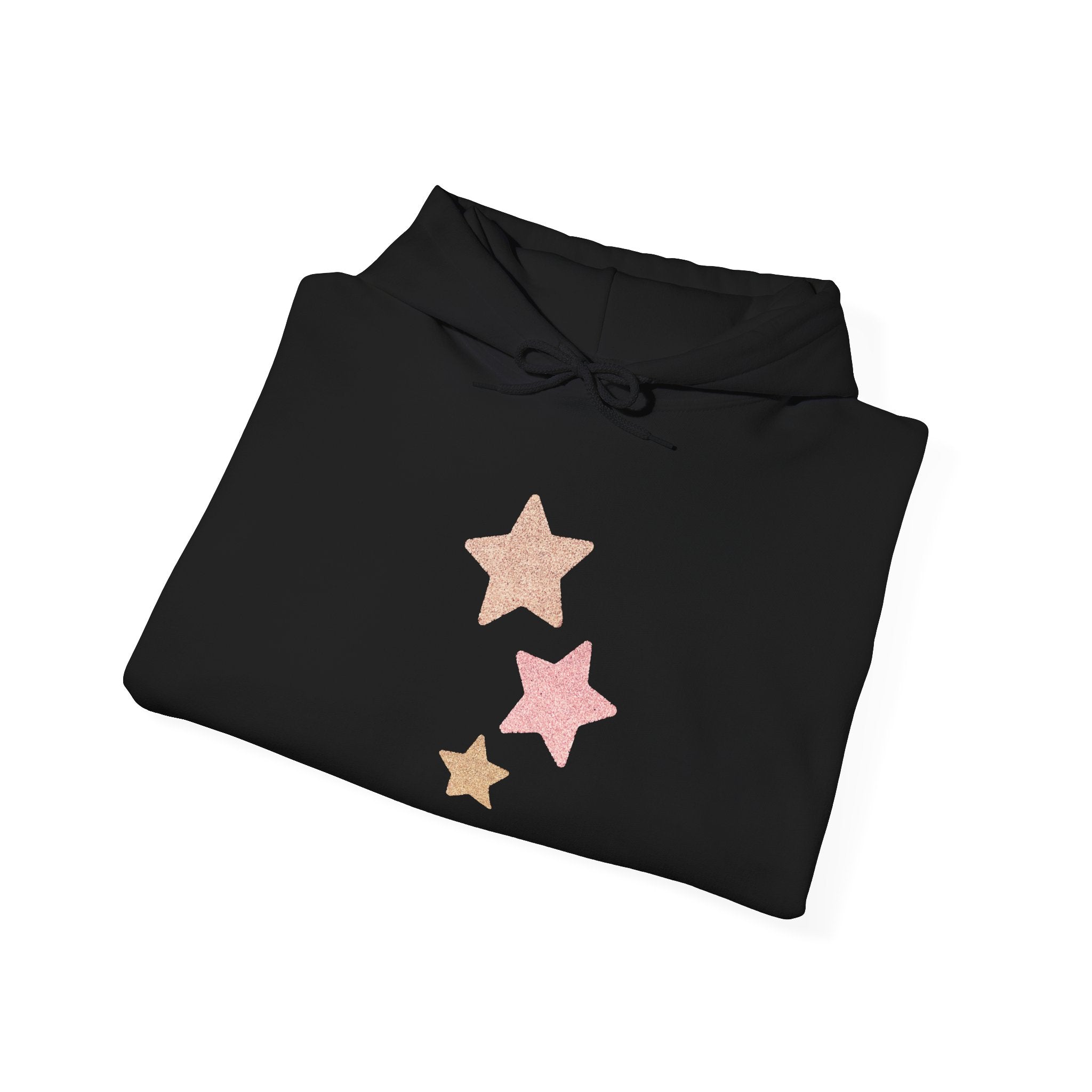 Pink Glitter Stars Sweter