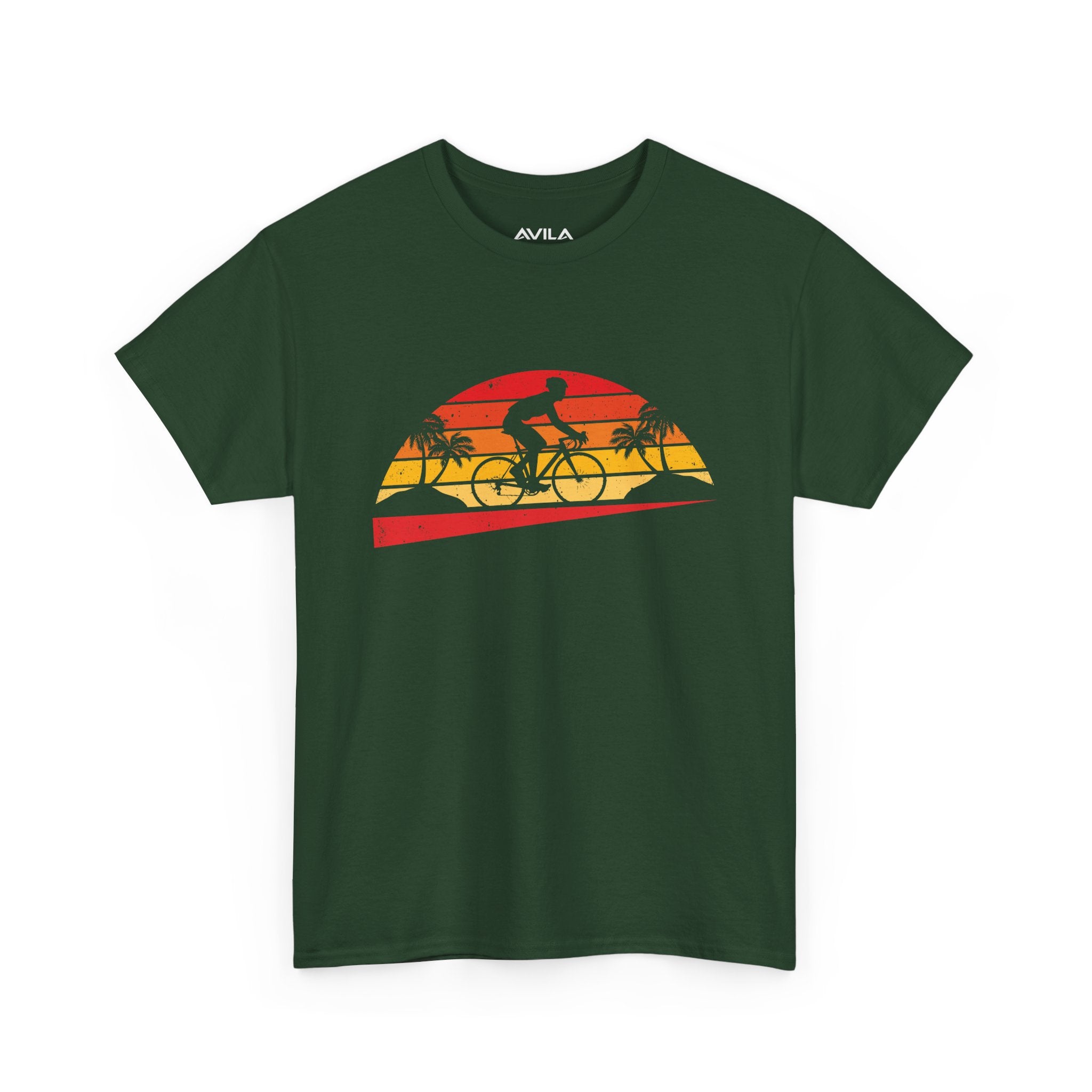Cycling Sunset T-Shirt