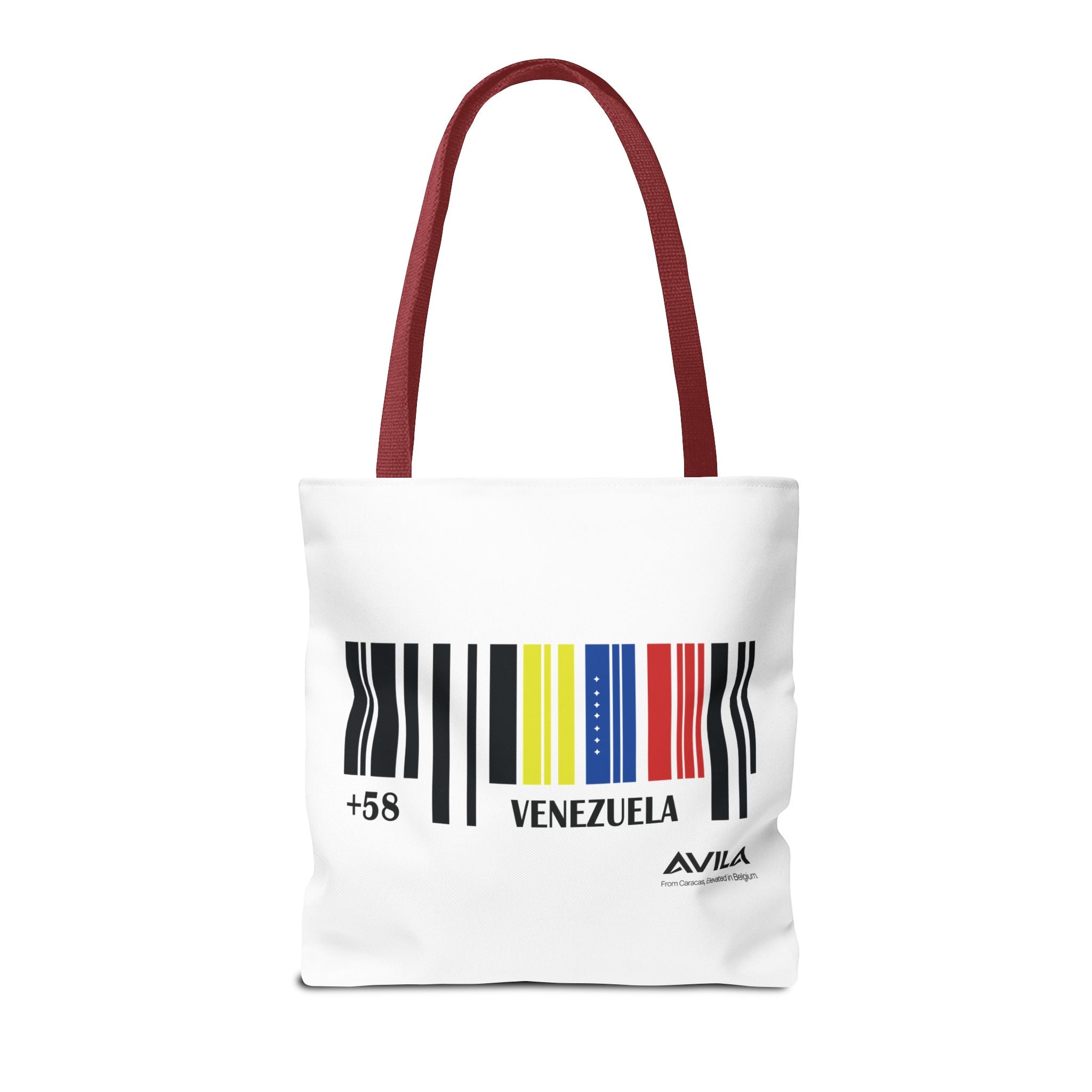 Venezuela Flag Barcode Tote Bag