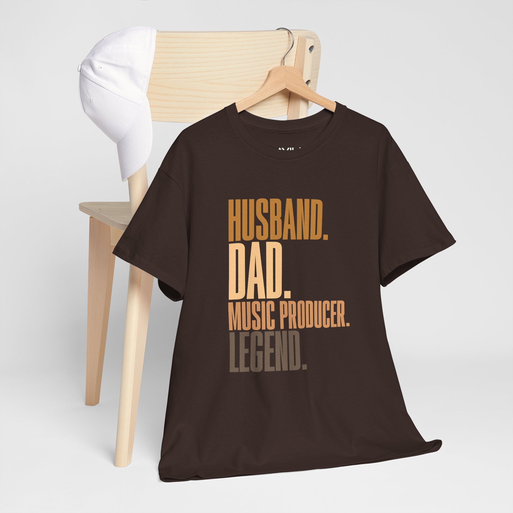 Husband Dad Music Producer Legend T-Shirt