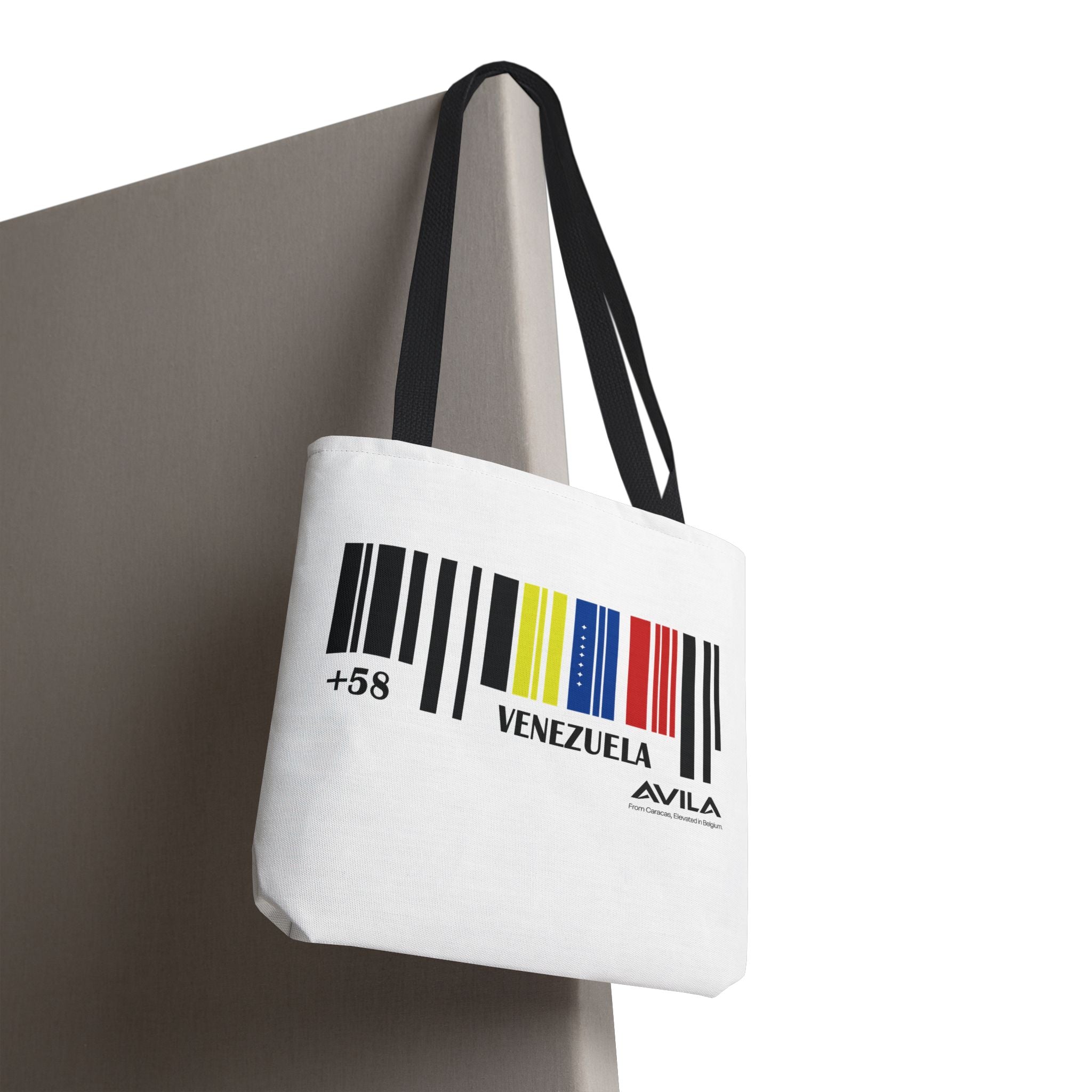 Venezuela Flag Barcode Tote Bag