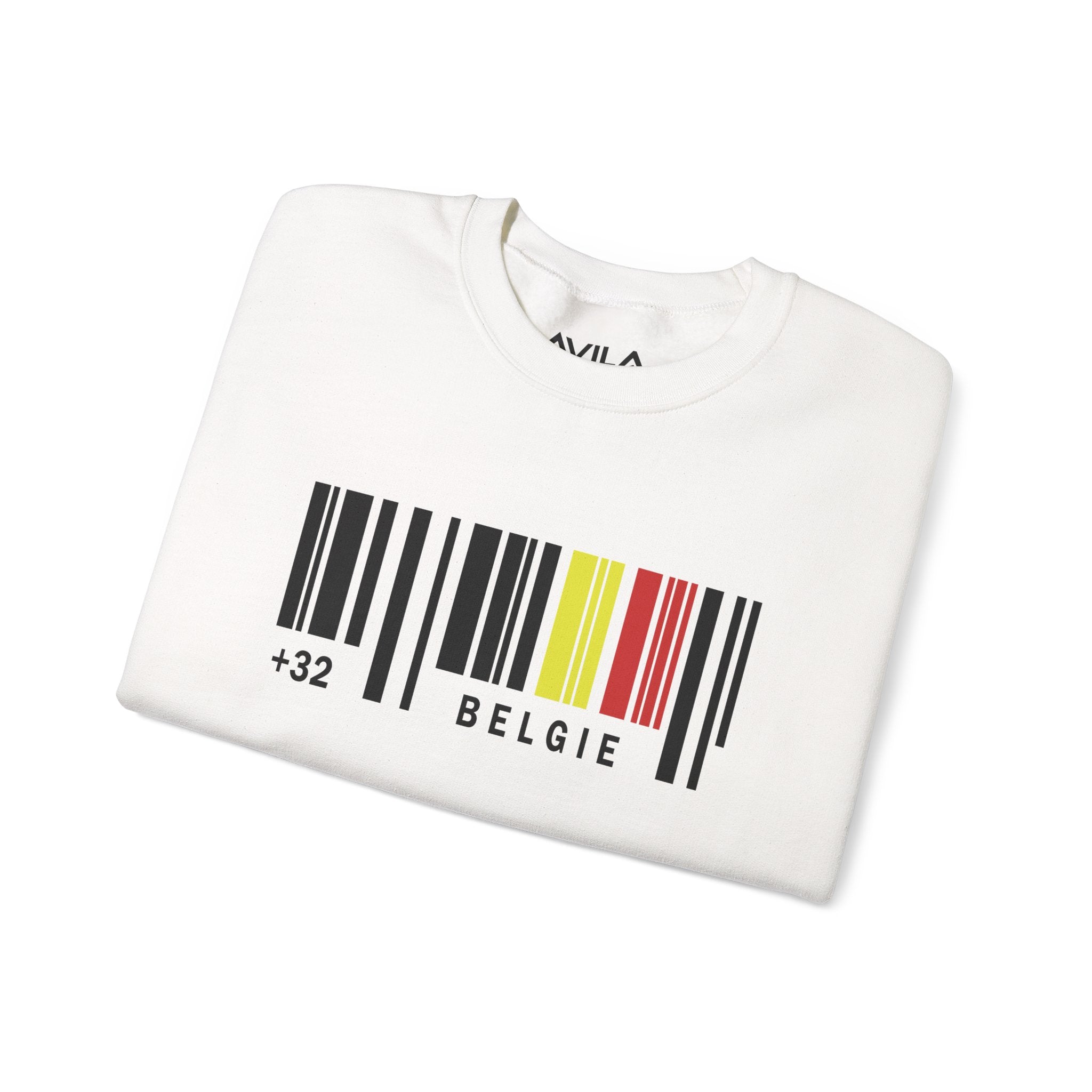 Avila Belgium Barcode +32 Sweatshirt