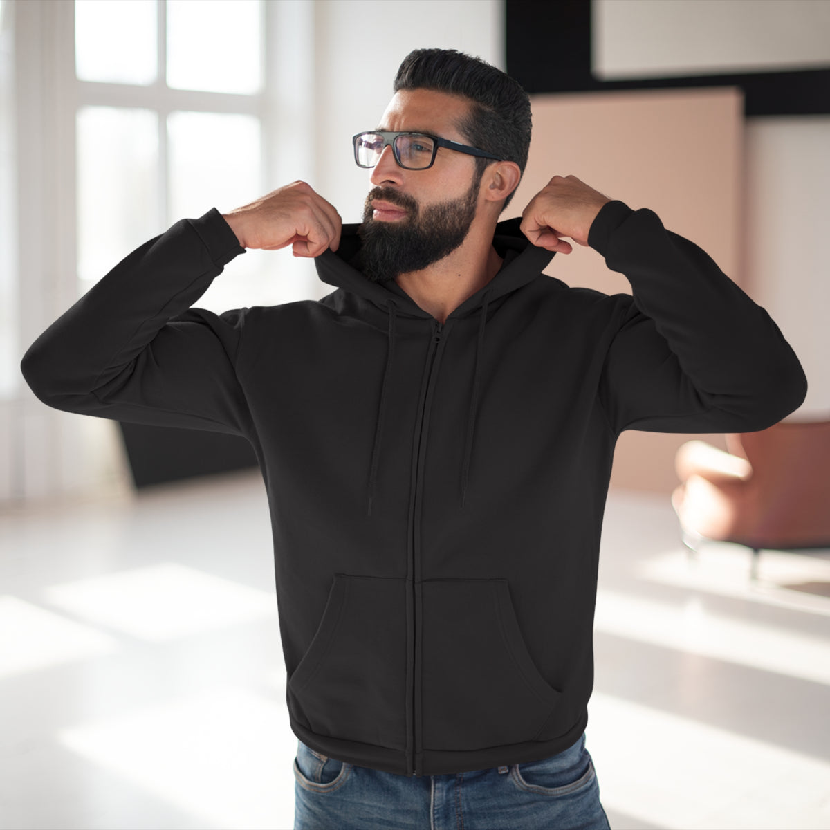 Zumba Zip Hoodie — Dance Fitness Hooded Jacket