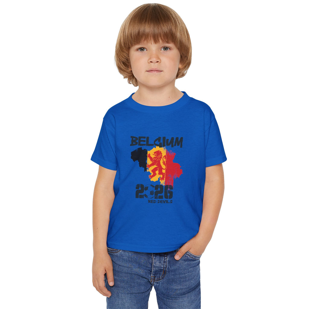Belgium 2026 Red Devils Lion Vlaanderen T-Shirt