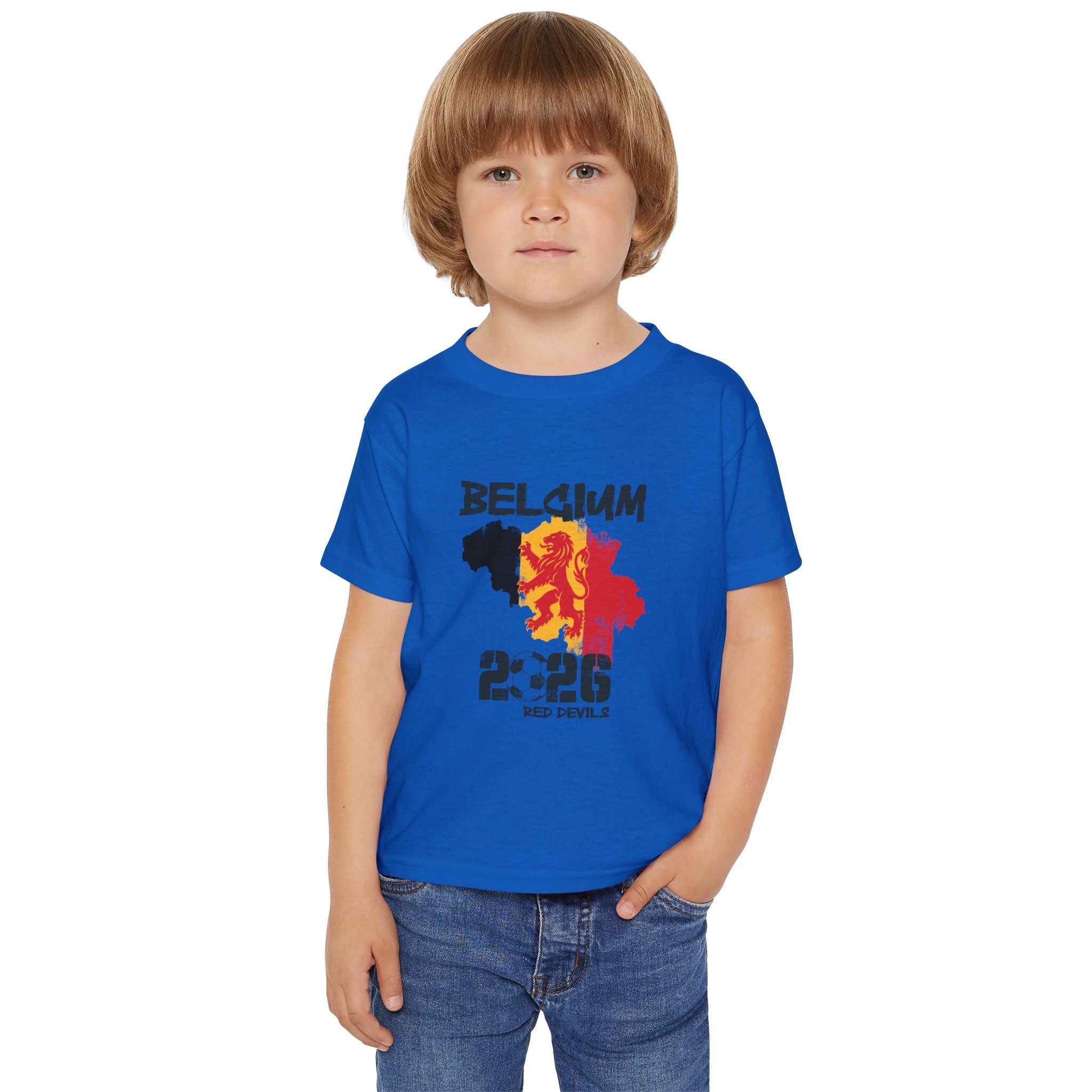 Belgium 2026 Red Devils Lion Vlaanderen T-Shirt