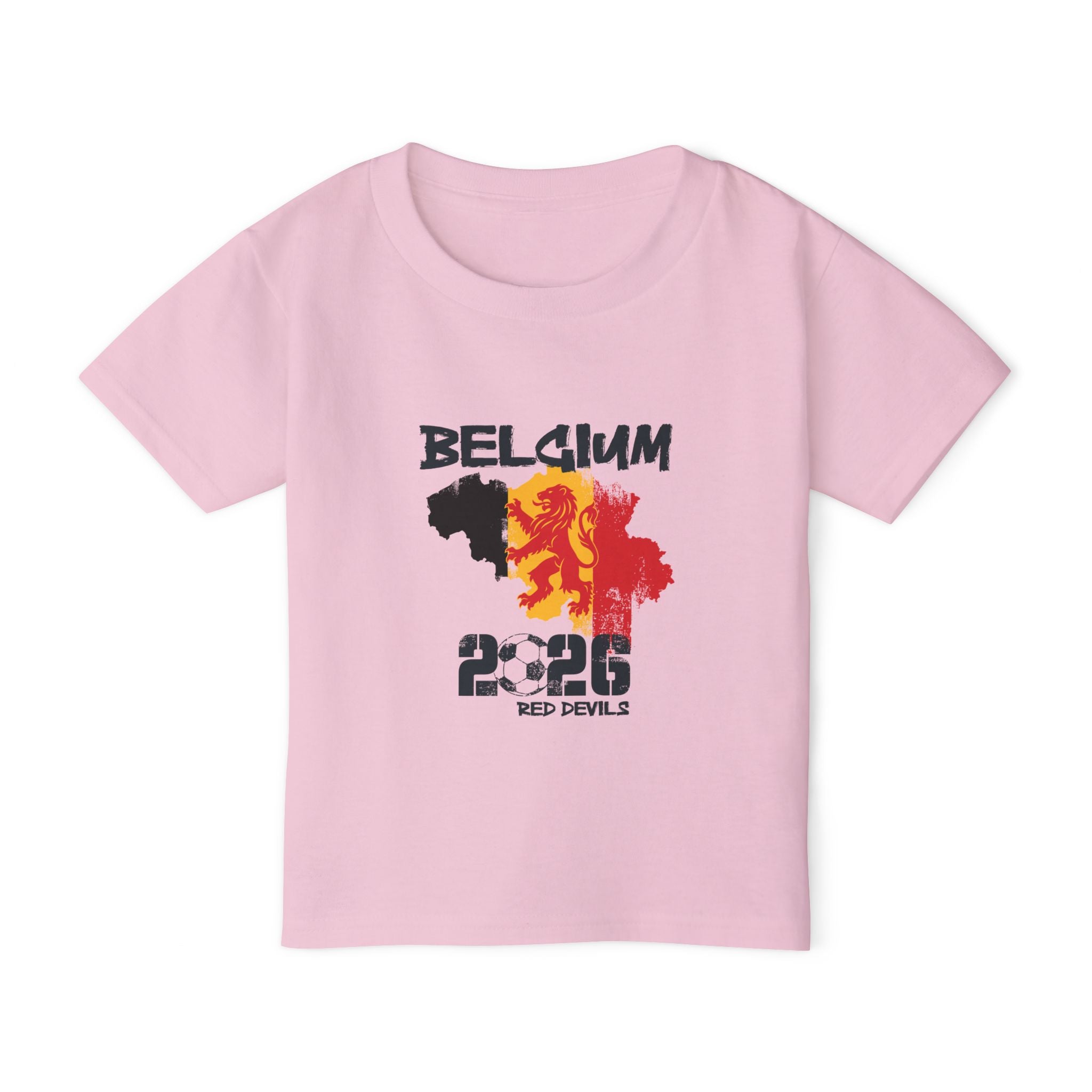 Belgium 2026 Red Devils Lion Vlaanderen T-Shirt