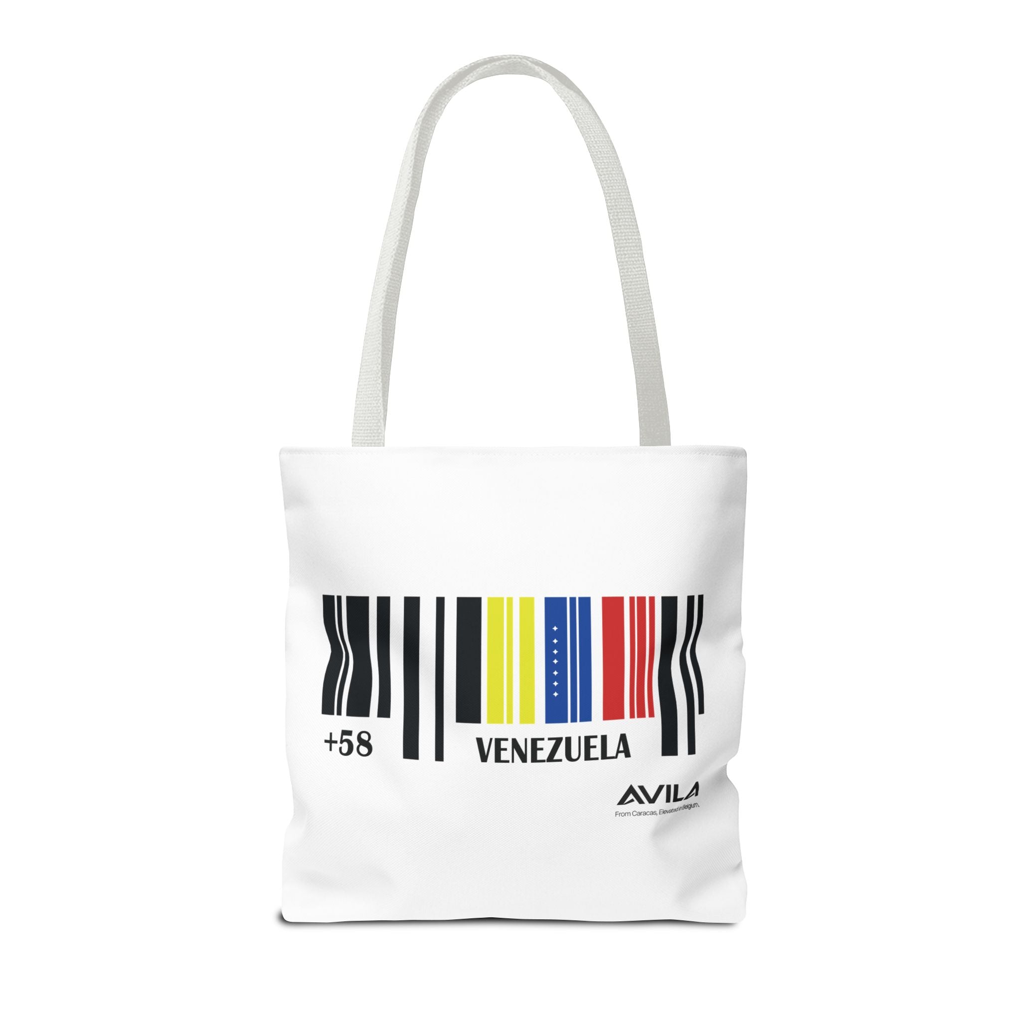 Venezuela Flag Barcode Tote Bag