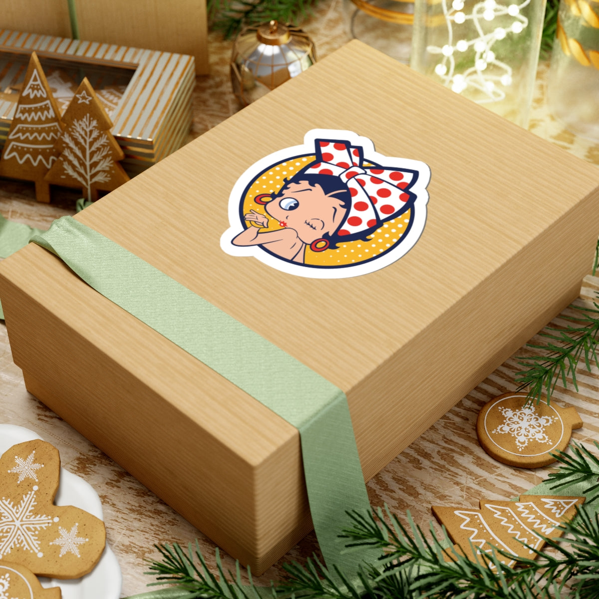 Arepa Retro Betty Bop Stickers