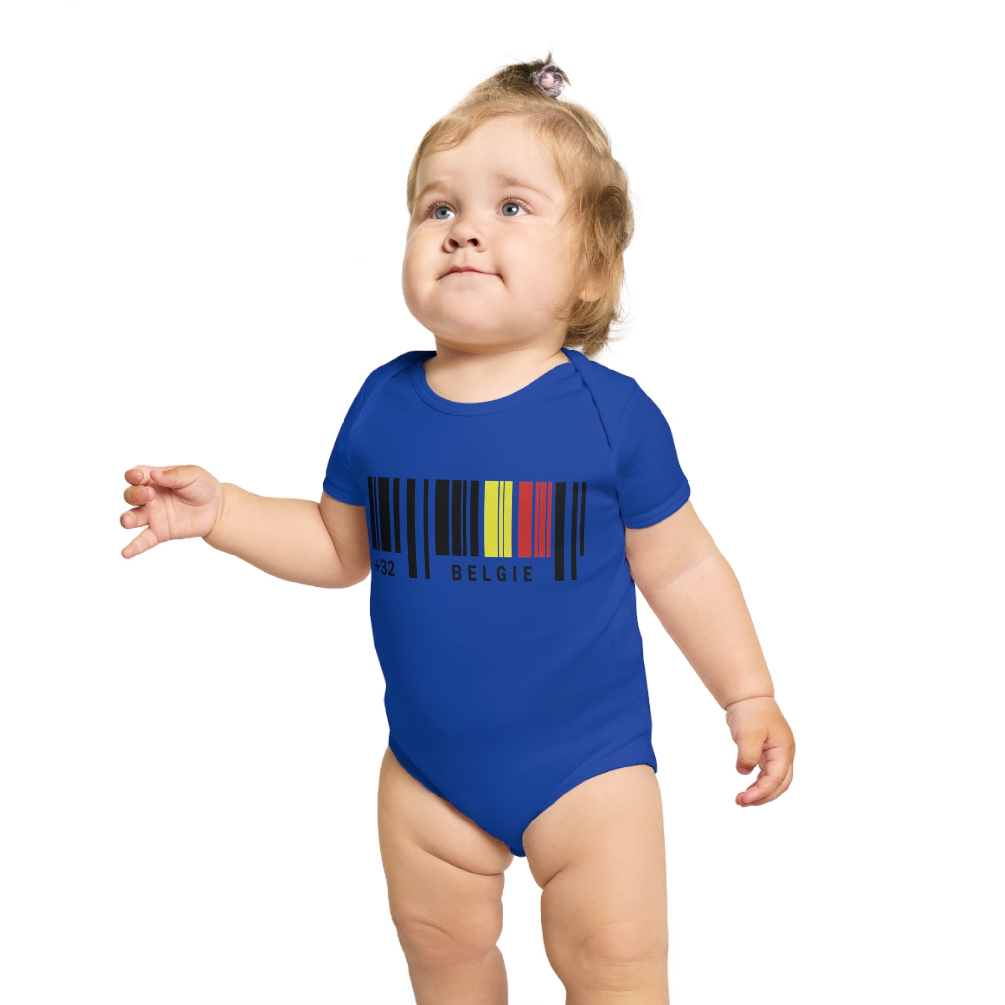 Belgium Barcode Baby Bodysuit