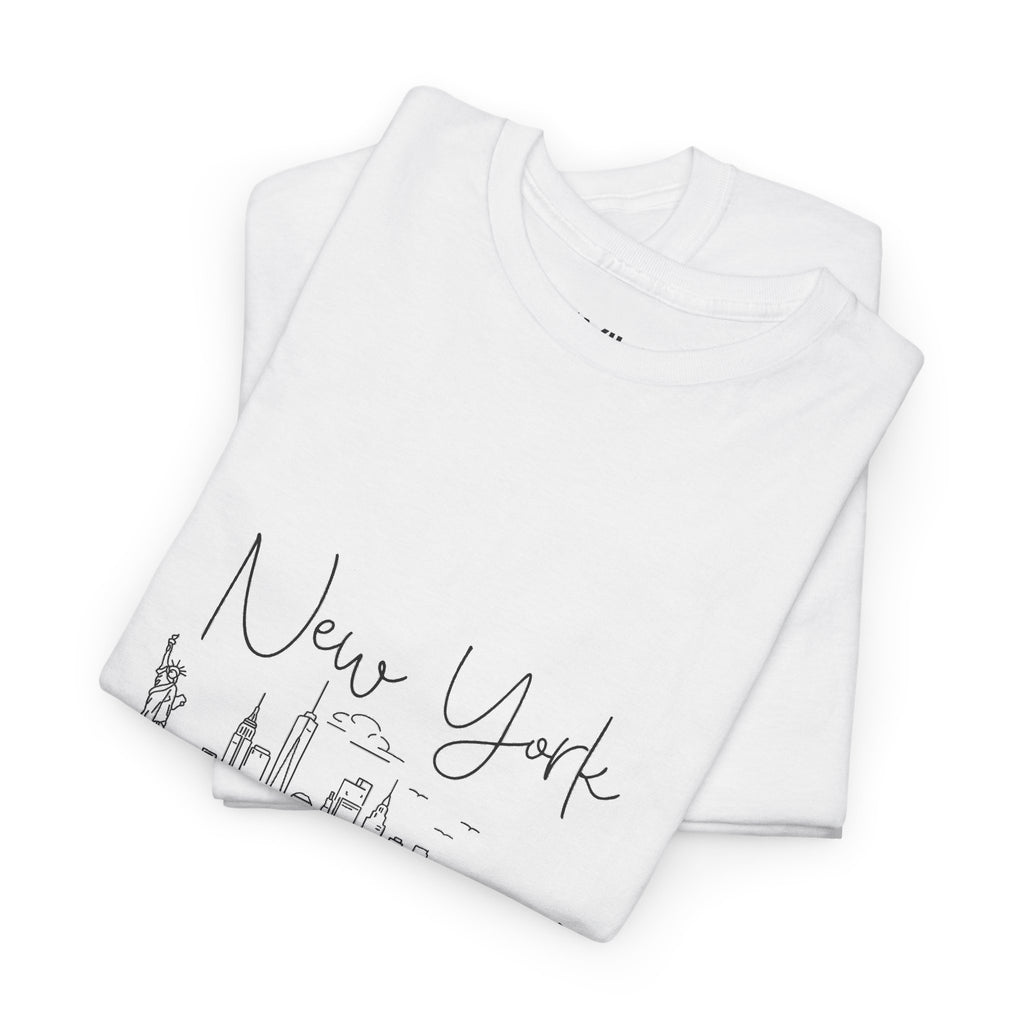 New York Skyline Graphic T-Shirt