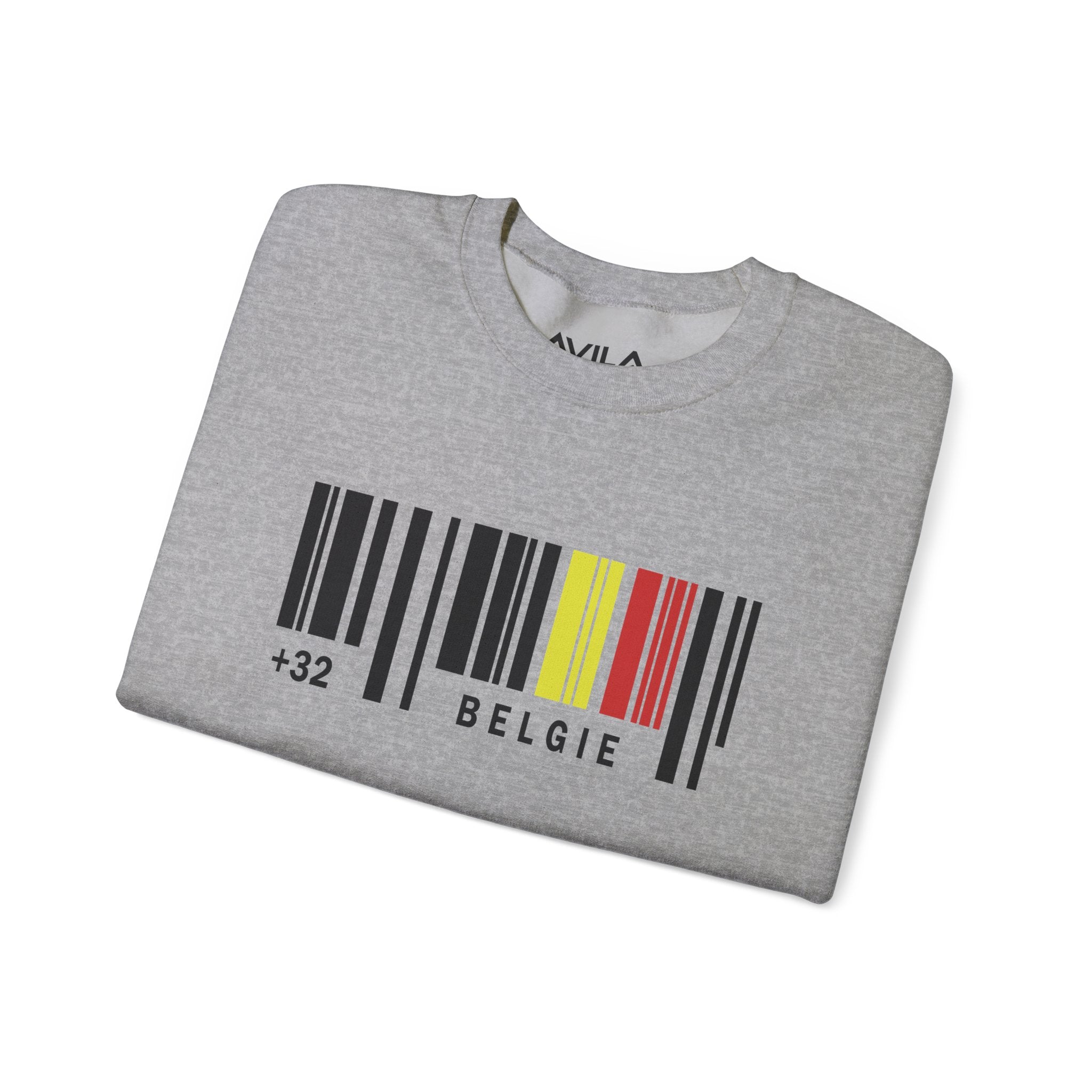 Avila Belgium Barcode +32 Sweatshirt