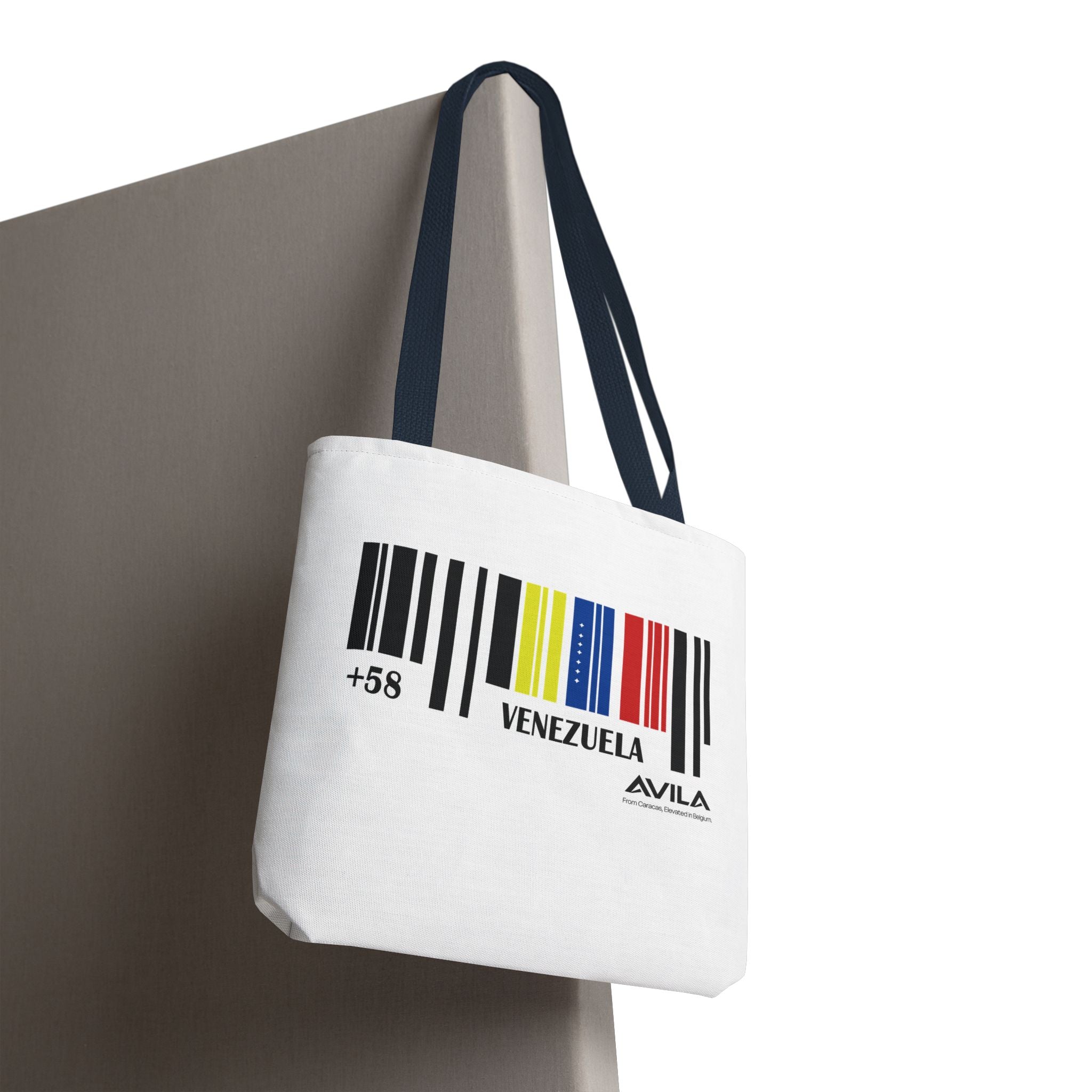 Venezuela Flag Barcode Tote Bag
