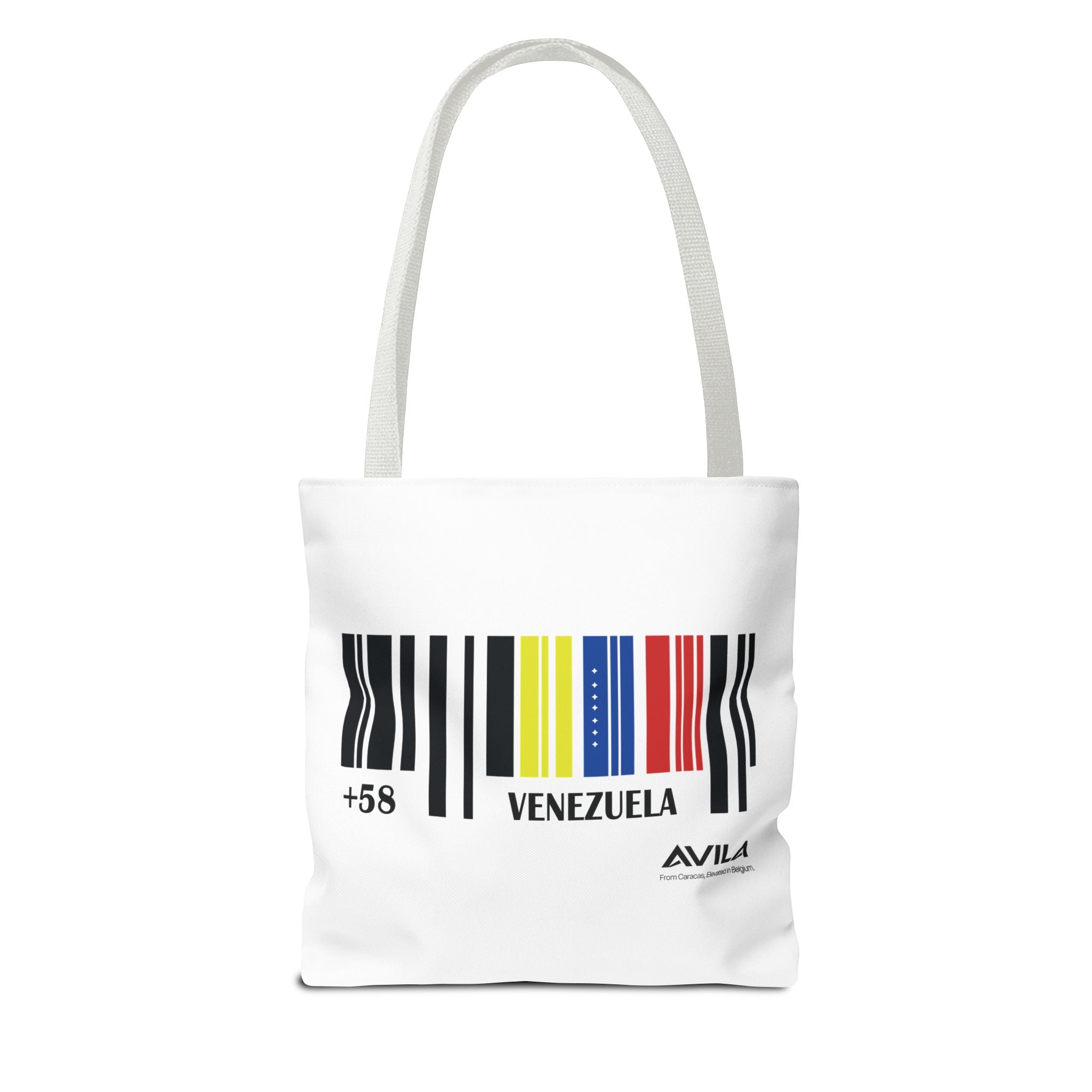 Venezuela Flag Barcode Tote Bag
