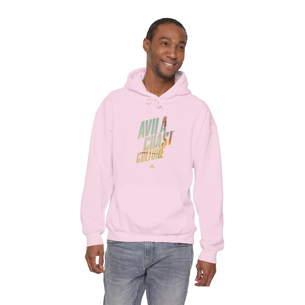 Coastal Surf Hoodie — Avila Coast Culture Graphic Pullover