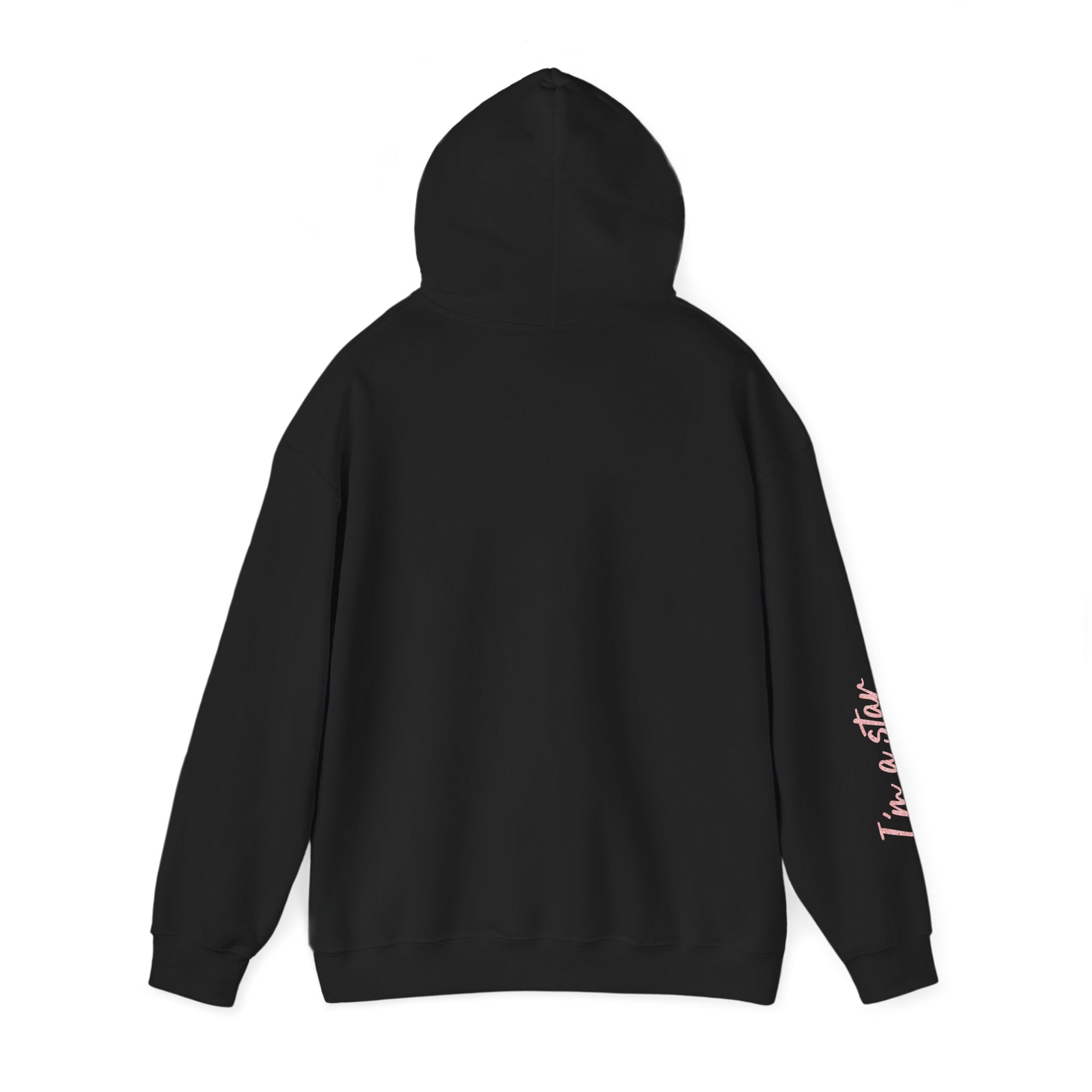 Pink Glitter Stars Sweter