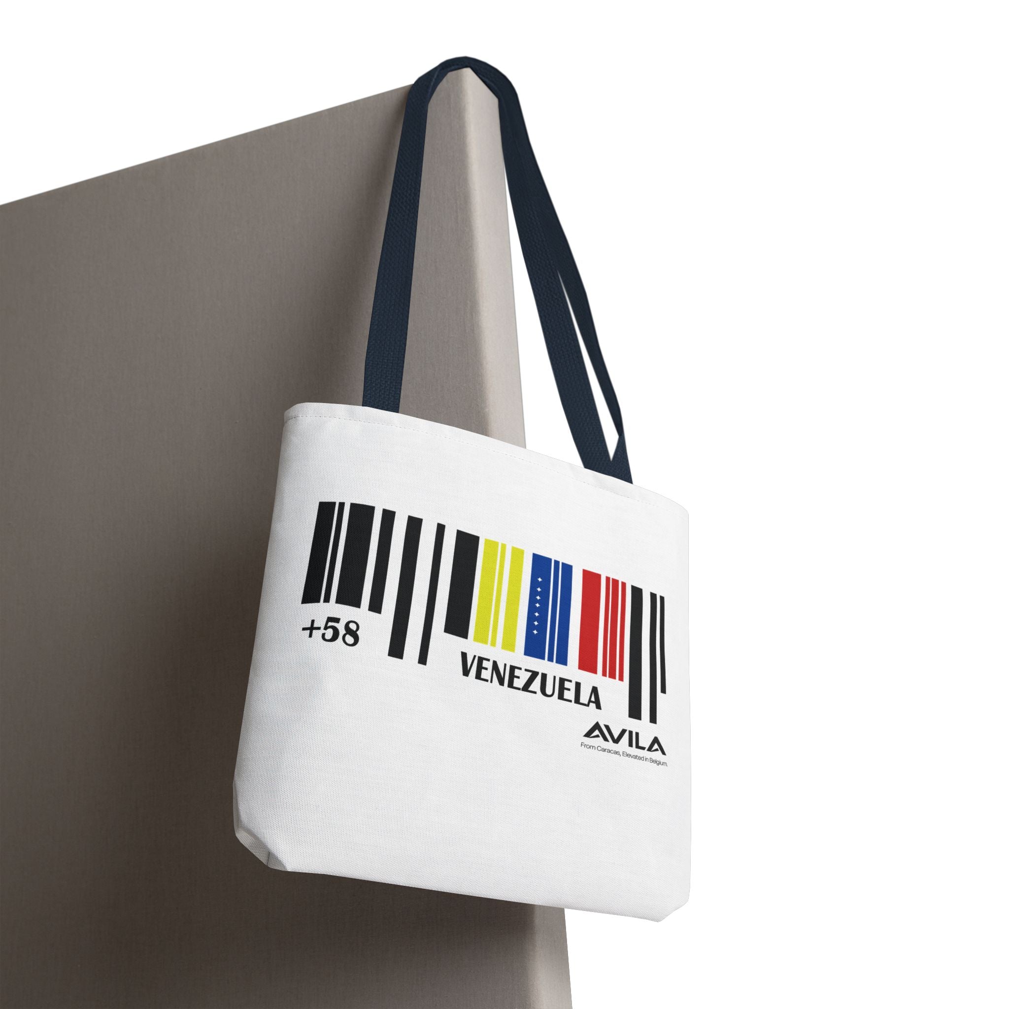 Venezuela Flag Barcode Tote Bag