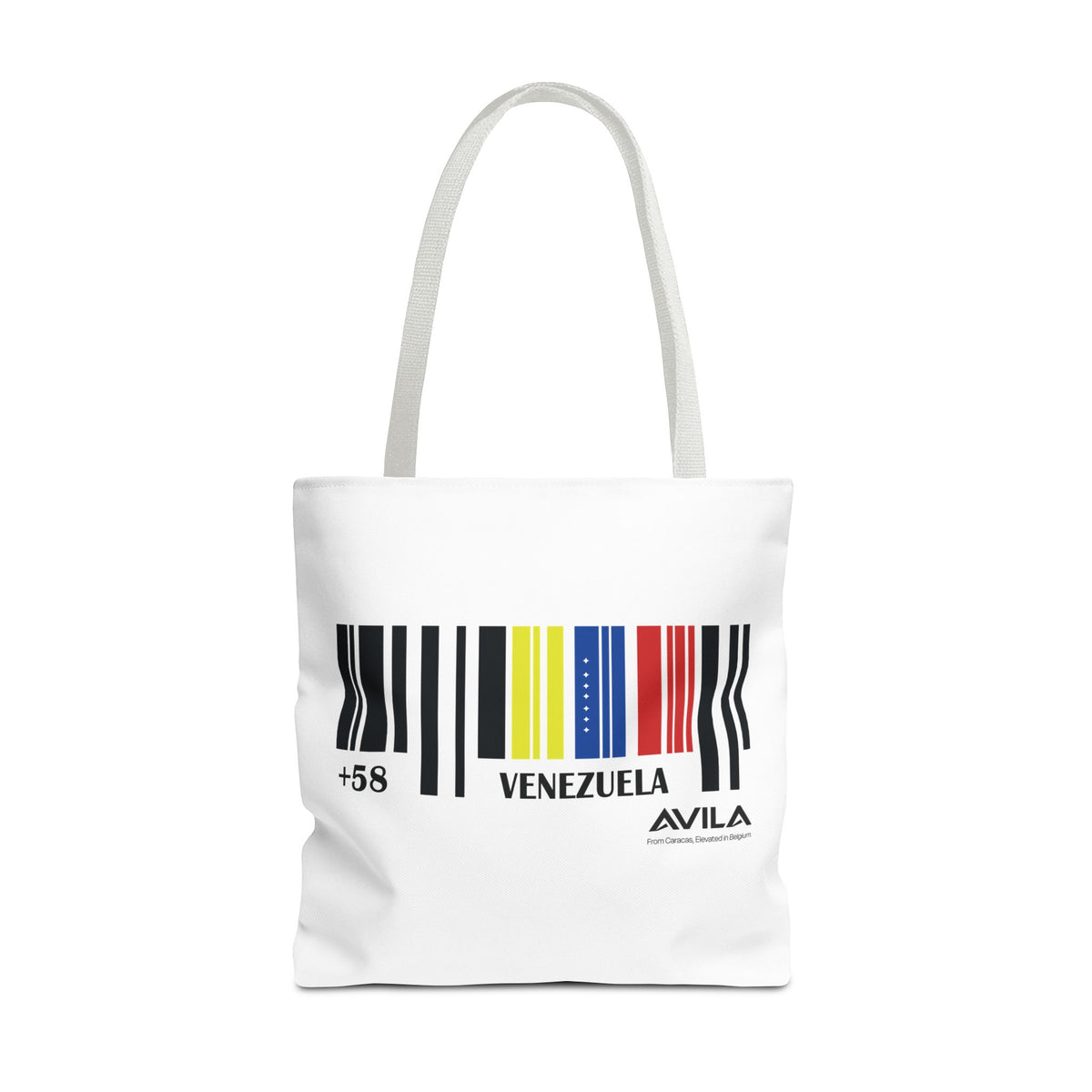 Venezuela Flag Barcode Tote Bag