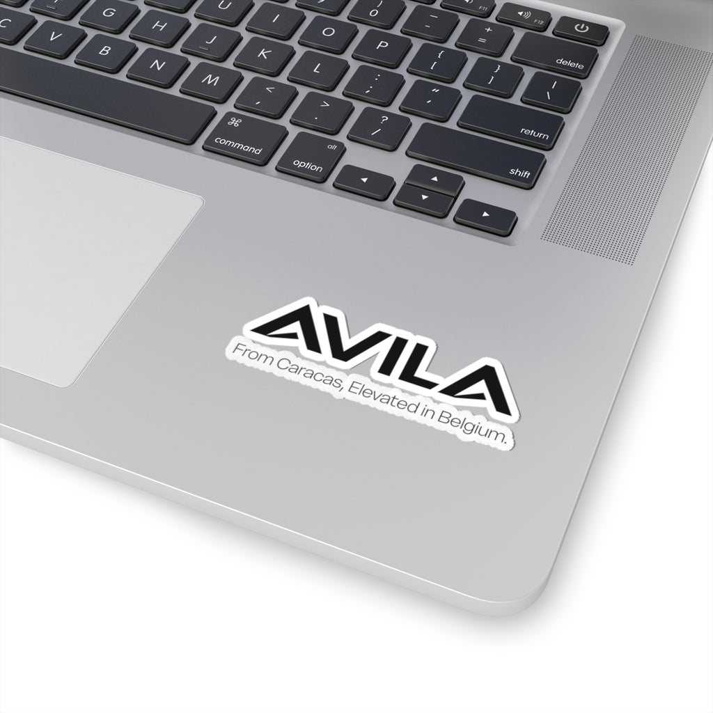 AVILA logo kiss-cut sticker | From Caracas, Elevated in Belgium