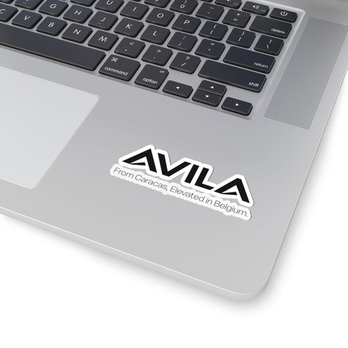 AVILA logo kiss-cut sticker | From Caracas, Elevated in Belgium