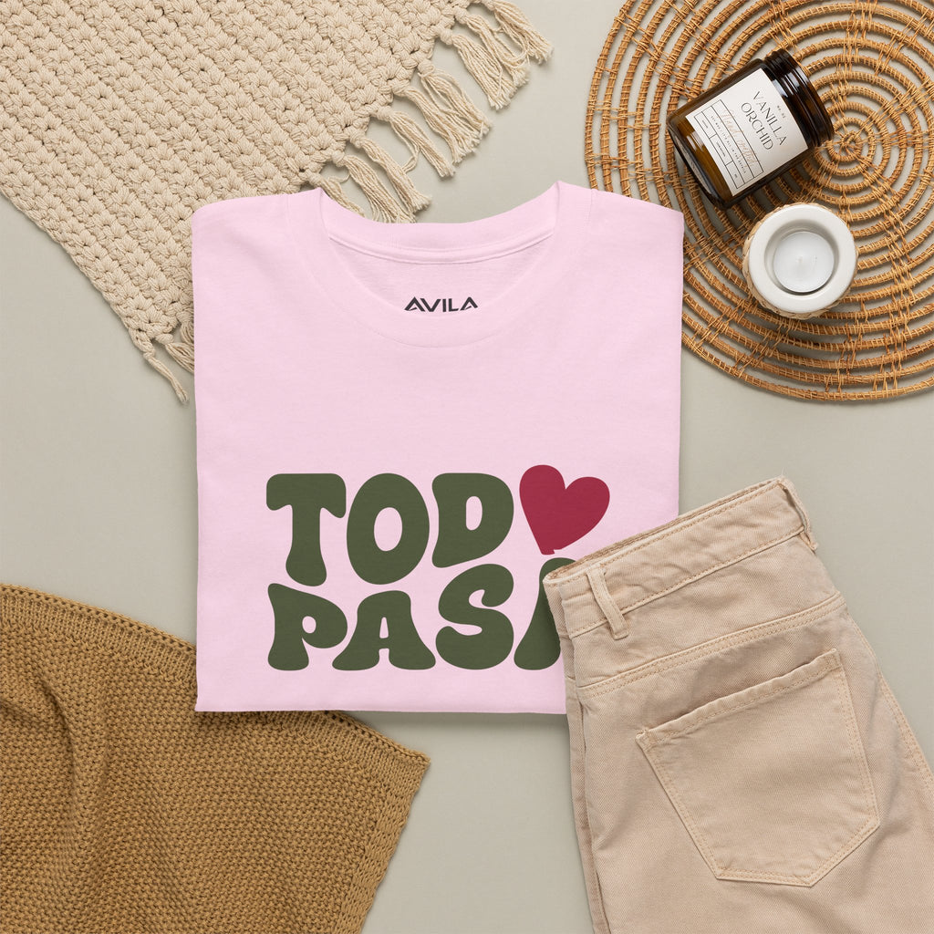Todo Pasa Heart T‑Shirt Unisex