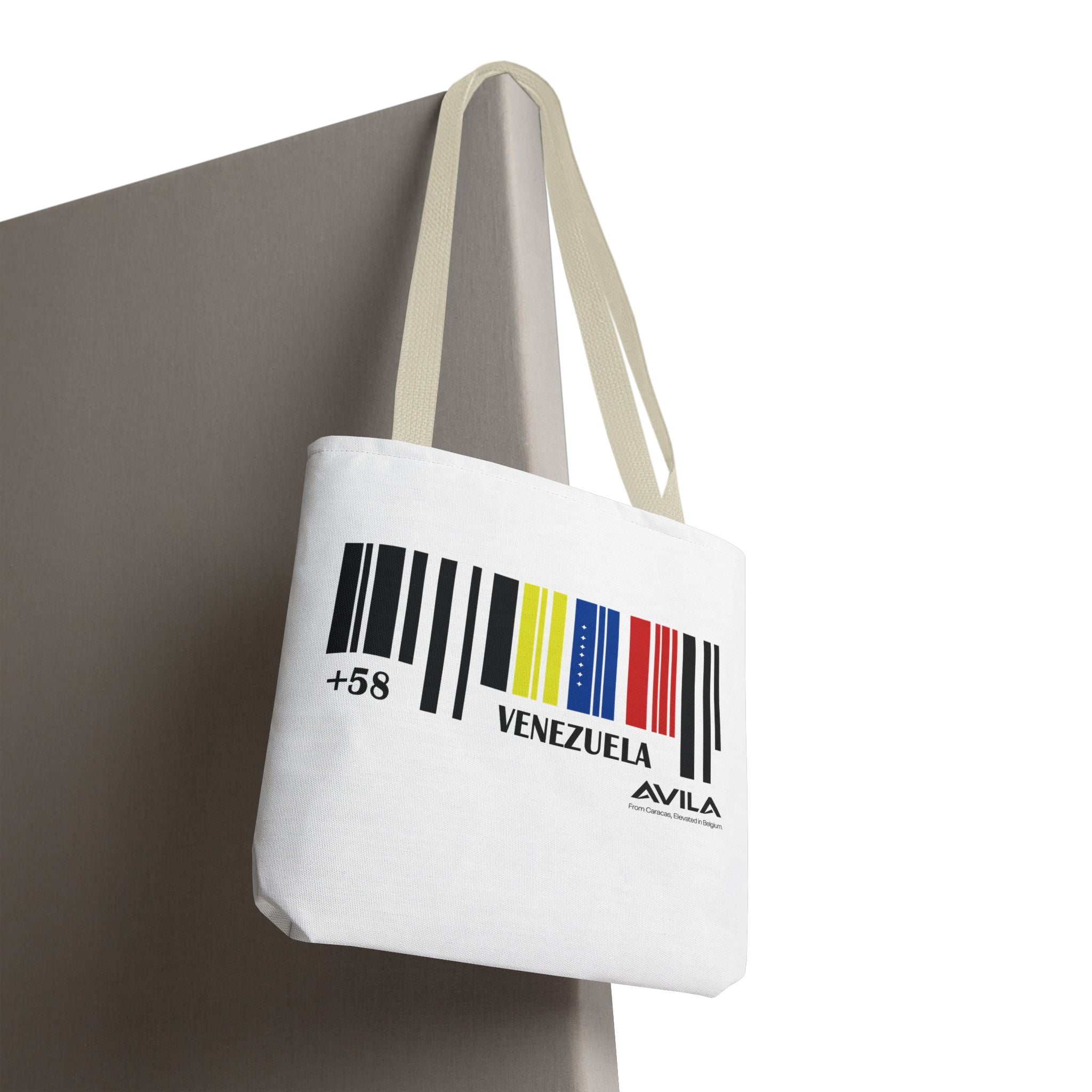 Venezuela Flag Barcode Tote Bag