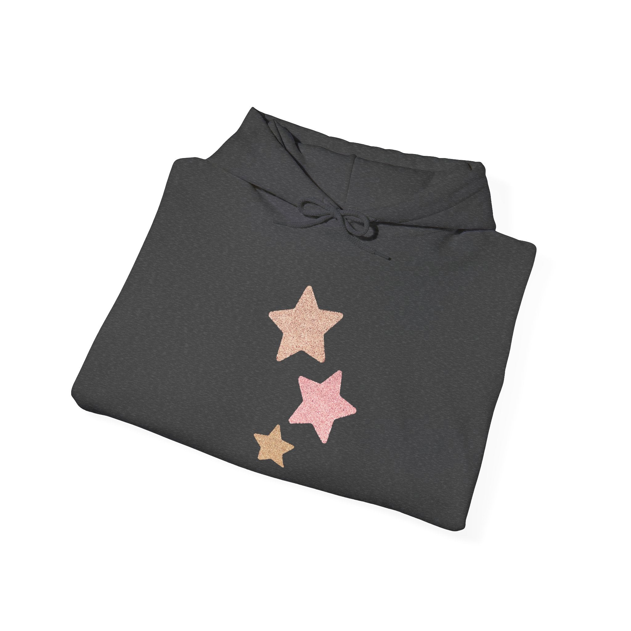 Pink Glitter Stars Sweter