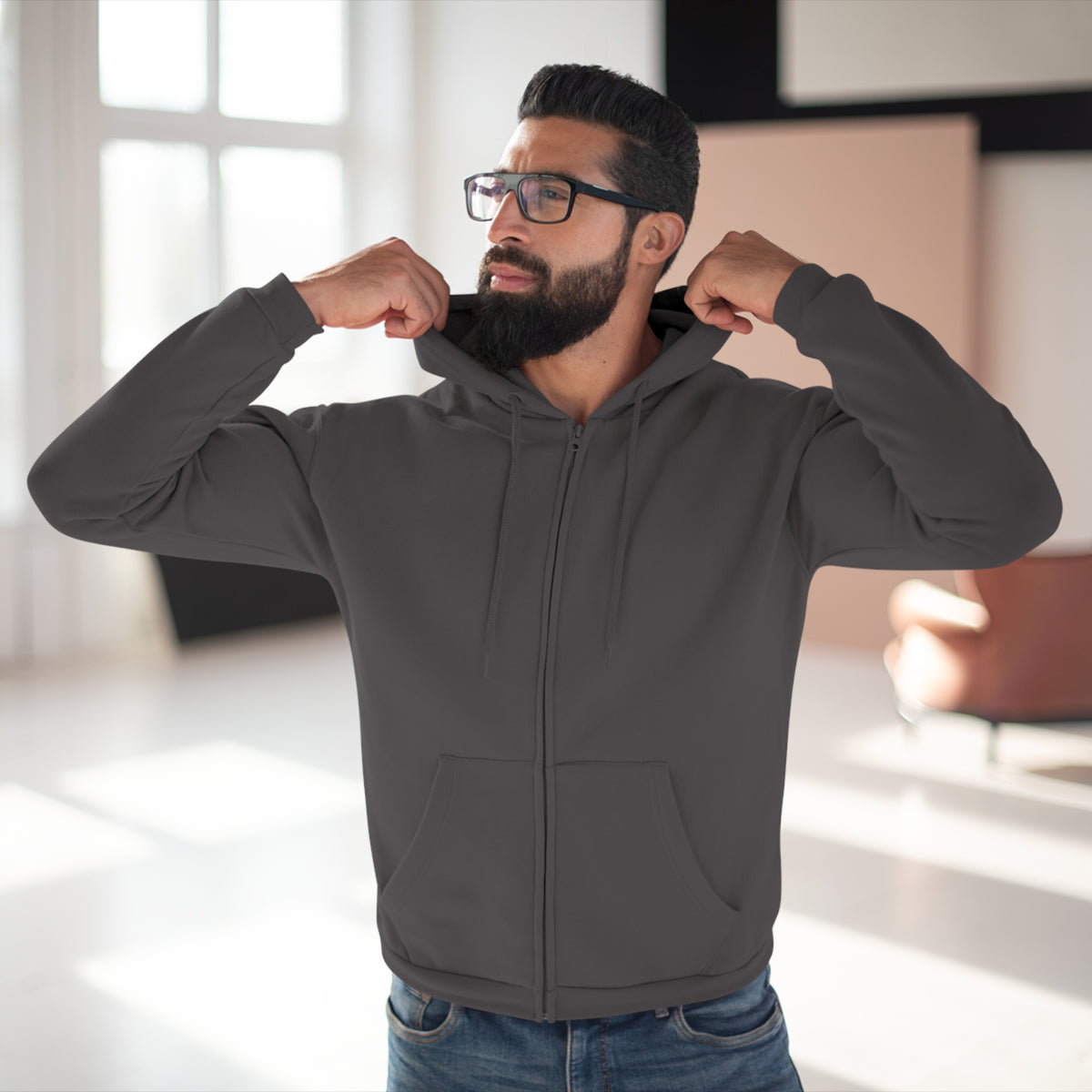 Zumba Zip Hoodie — Dance Fitness Hooded Jacket