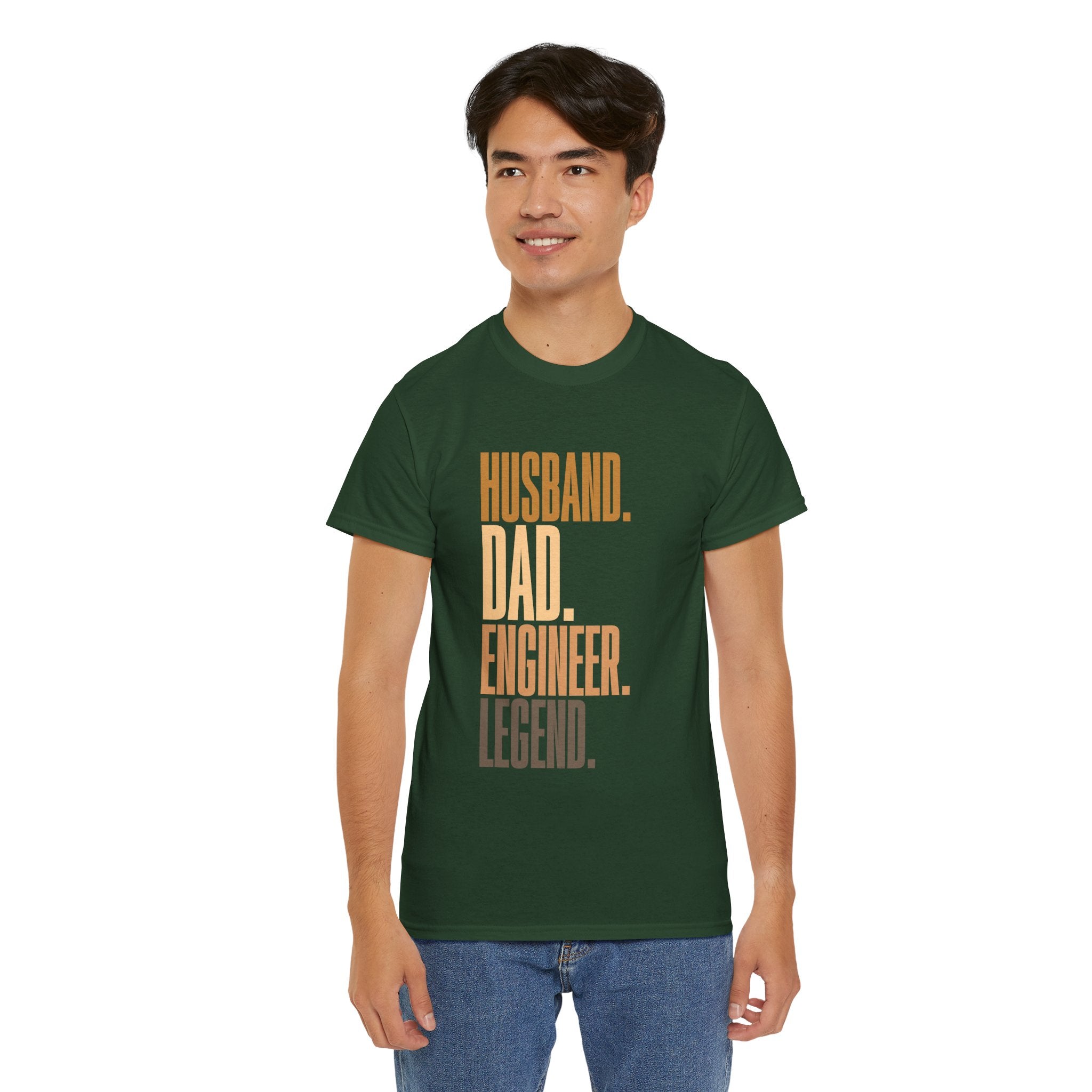 Husband Dad Engineer Legend T-Shirt