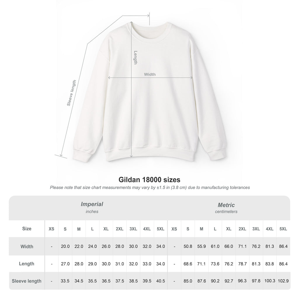 Tropical Wave Triangle Crewneck Sweatshirt