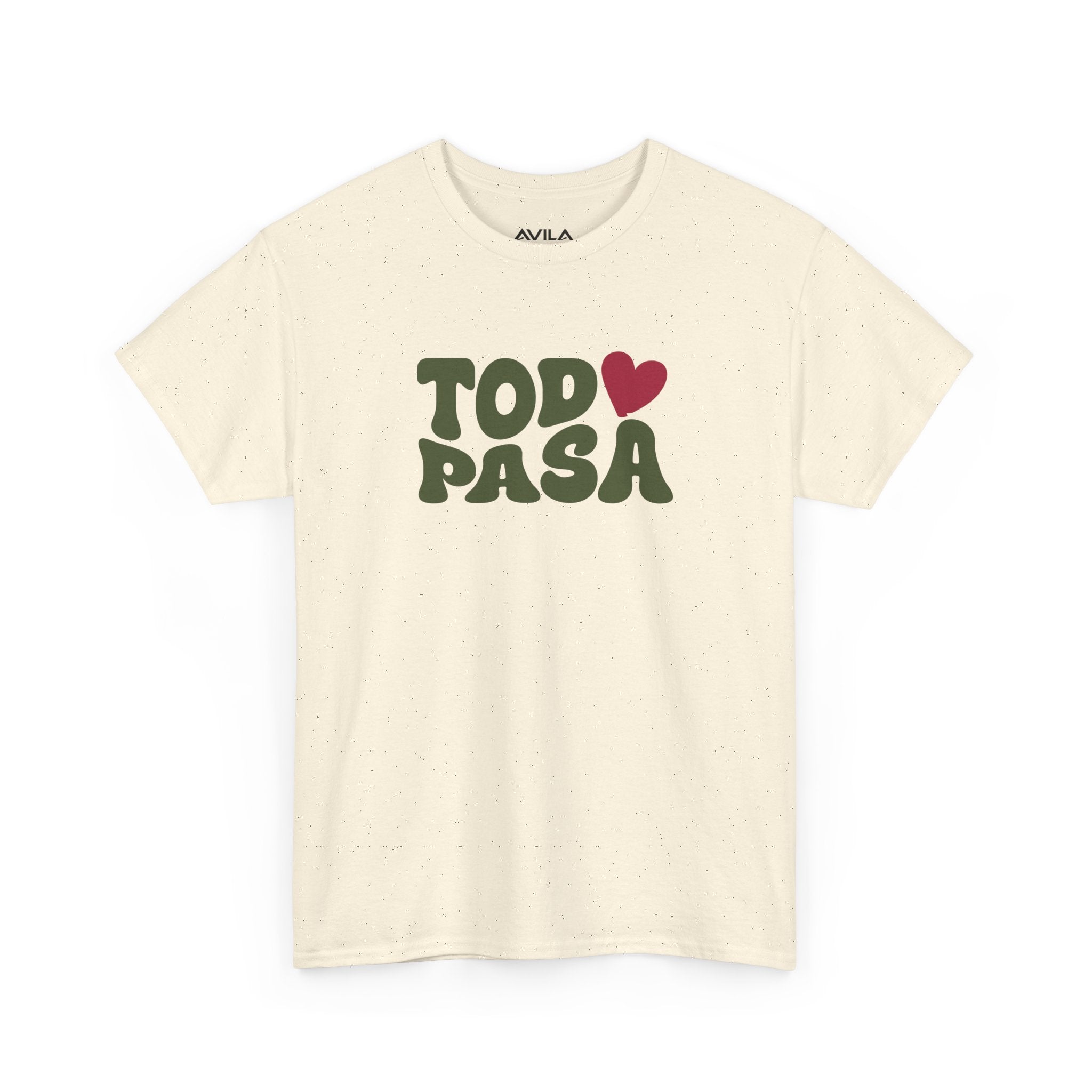 Todo Pasa Heart T‑Shirt Unisex