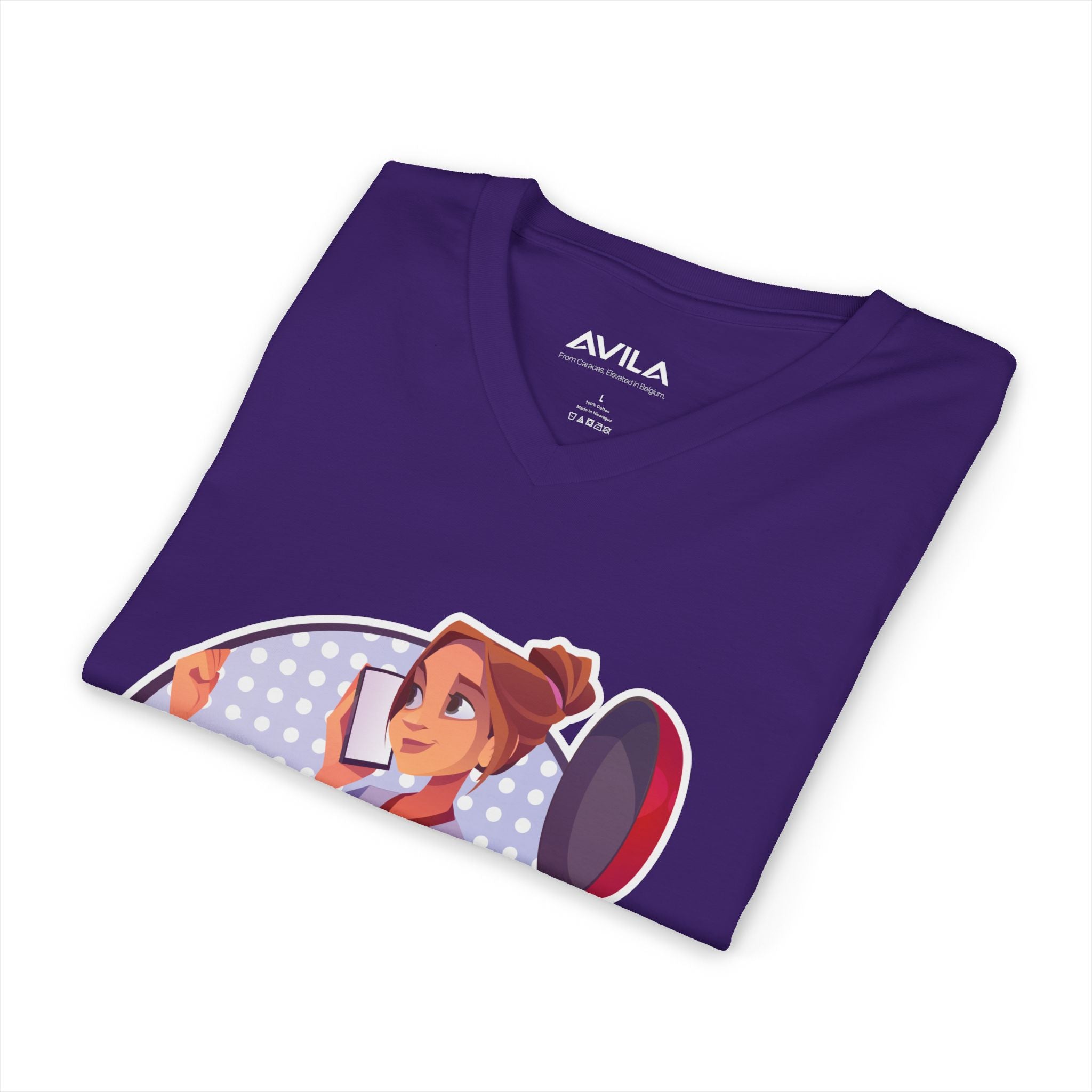 Mom Chef V-Neck T- Shirt
