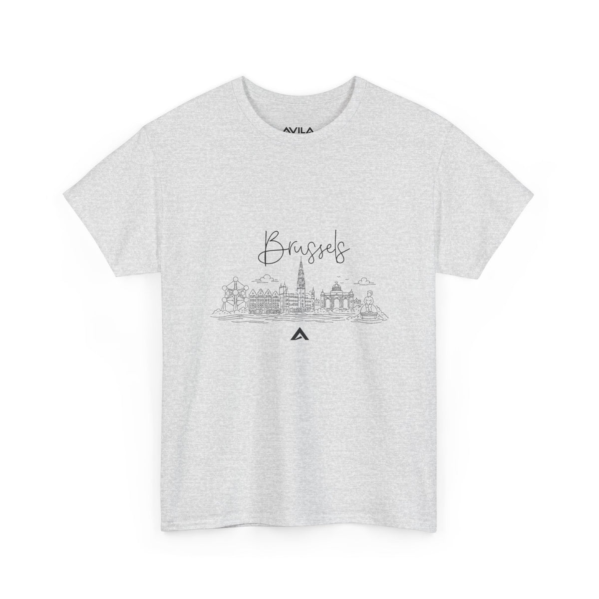 Brussels Belgium Skyline  T-Shirt